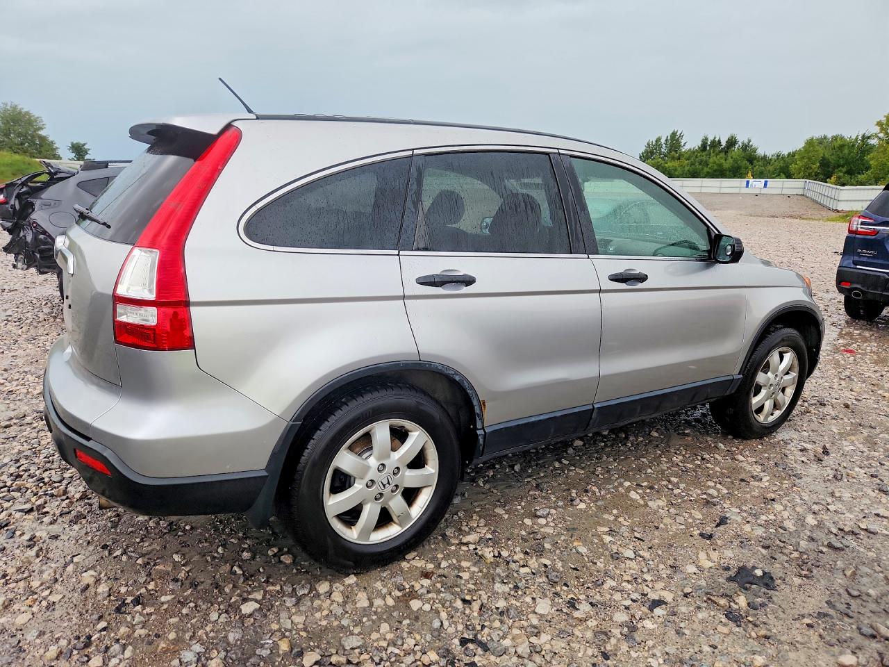 2008 Honda Cr-v Ex Silver vin: JHLRE48598C020843