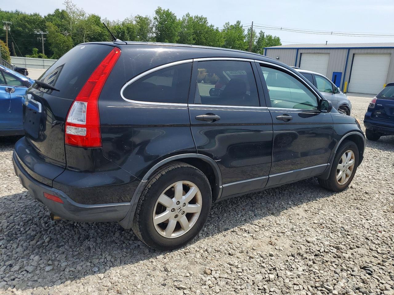 2008 Honda Cr-v Black vin: JHLRE48598C026674