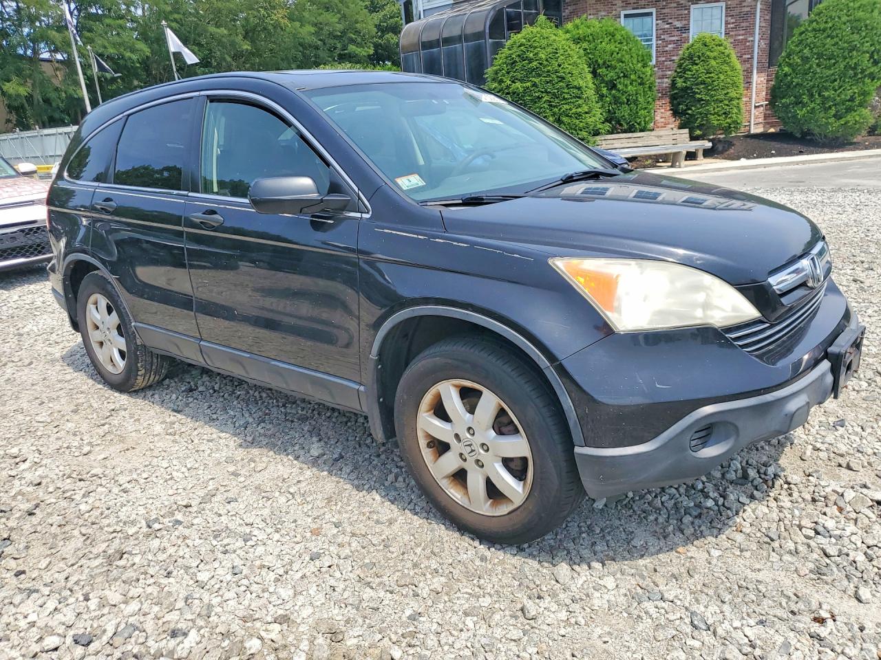 2008 Honda Cr-v Black vin: JHLRE48598C026674