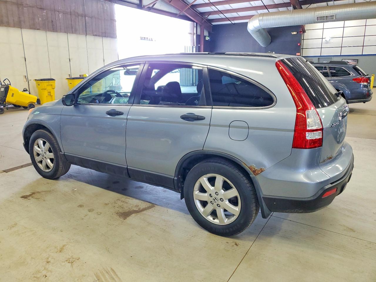 2009 Honda Cr-v Ex Blue vin: JHLRE48599C010136