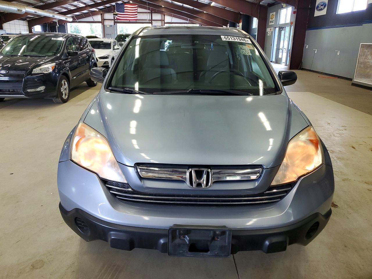 2009 Honda Cr-v Ex Blue vin: JHLRE48599C010136