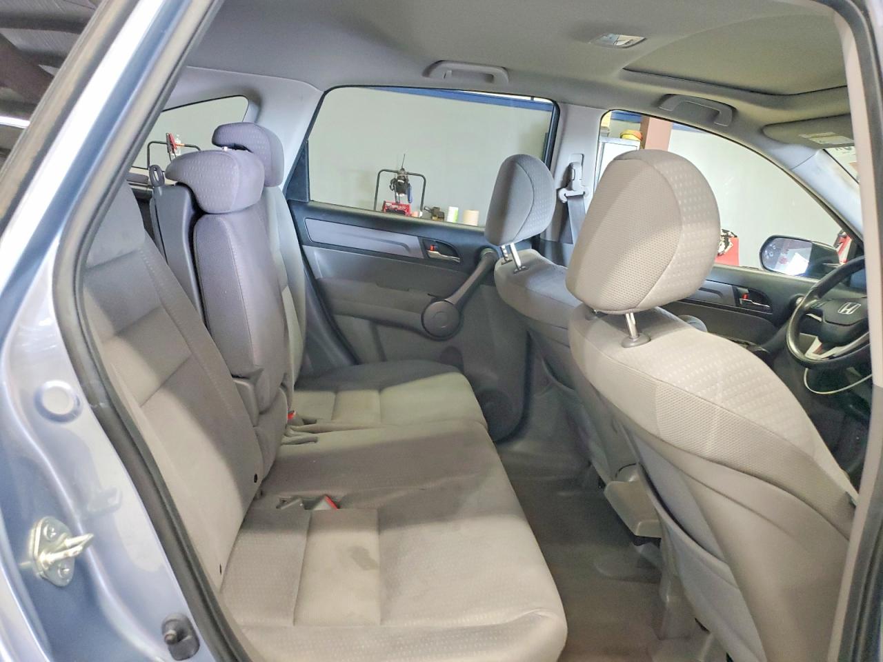 2009 Honda Cr-v Ex Blue vin: JHLRE48599C010136