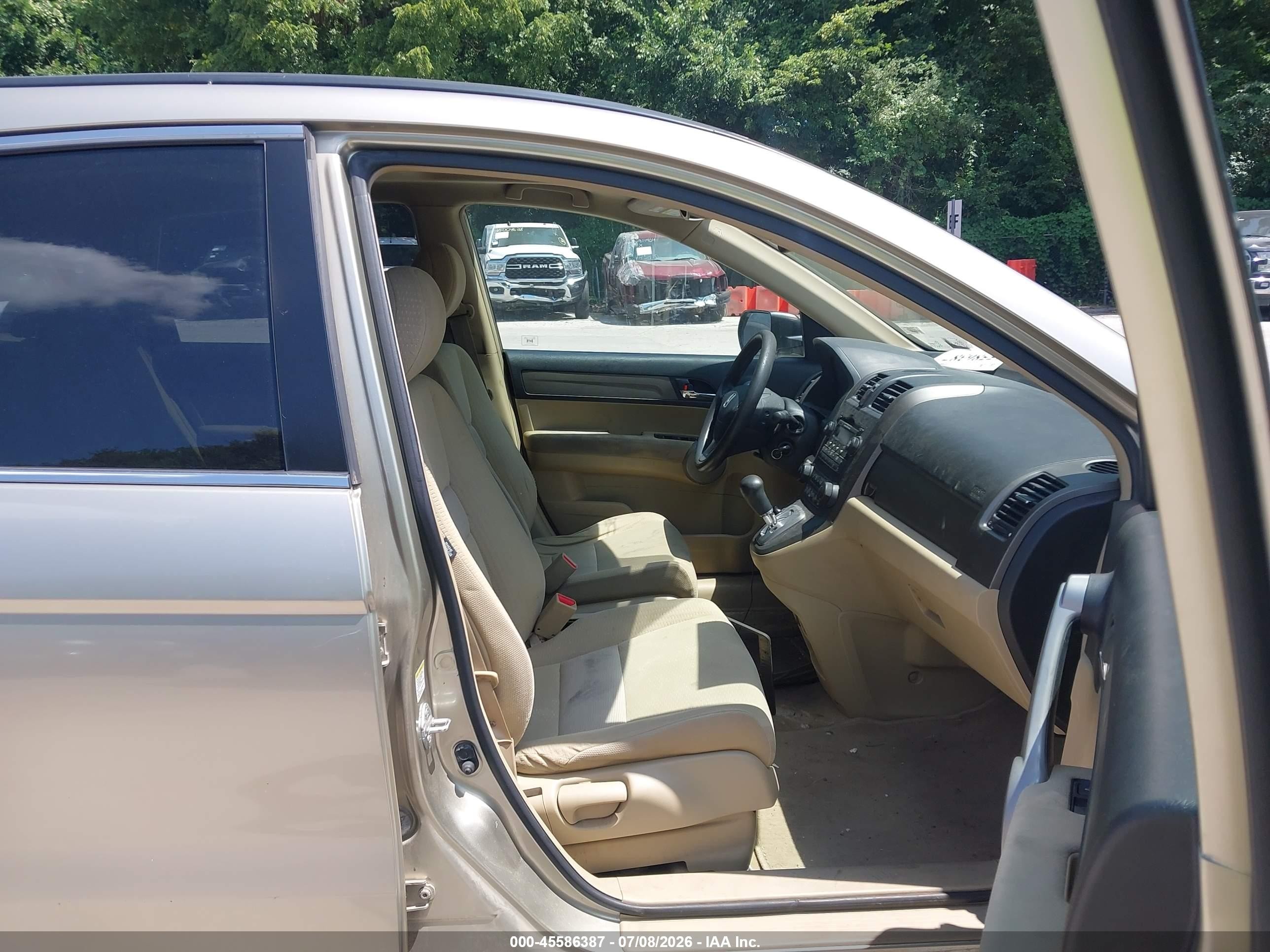 2007 Honda Cr-v Ex Gold vin: JHLRE485X7C024690