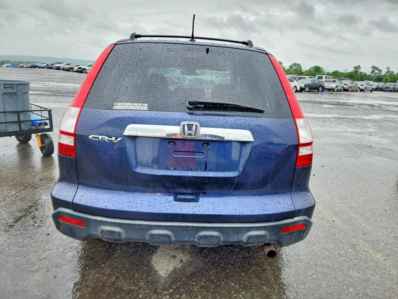 2007 Honda Cr-v Ex Синий vin: JHLRE485X7C032319