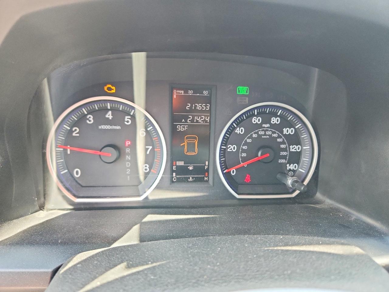 2007 Honda Cr-v Ex Red vin: JHLRE485X7C051193