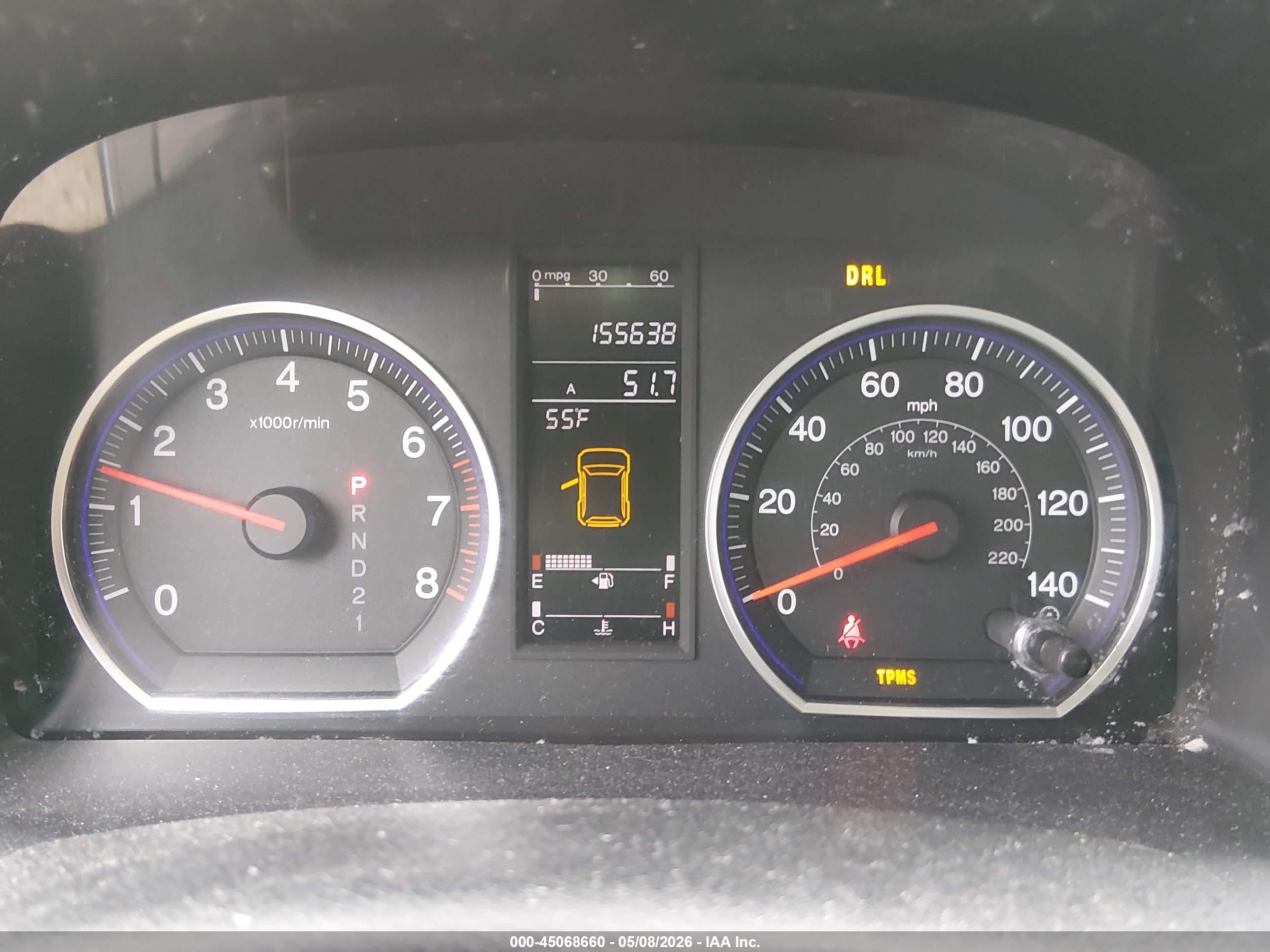 2007 Honda Cr-v Ex Синий vin: JHLRE485X7C078247