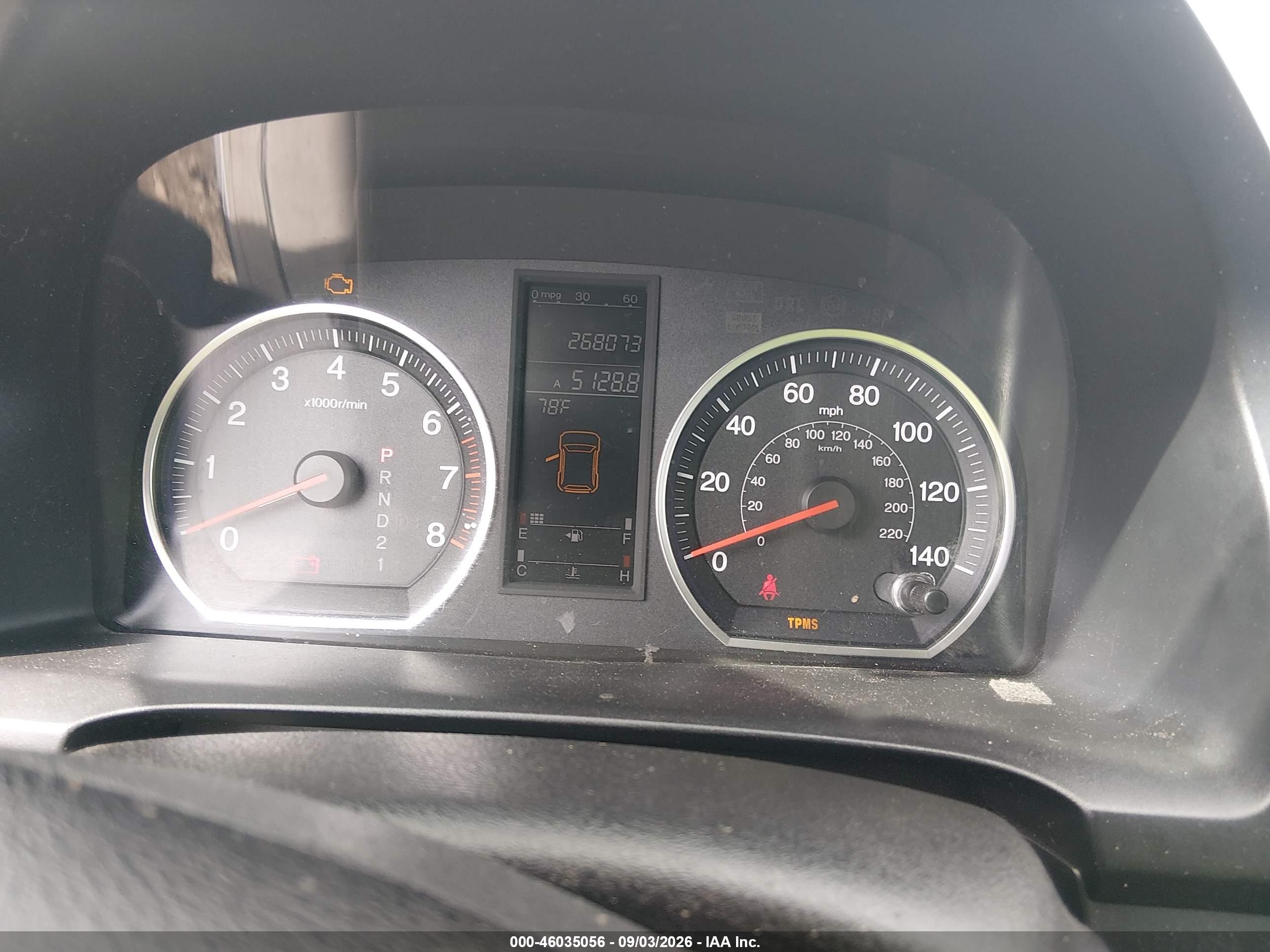 2007 Honda Cr-v Ex Blue vin: JHLRE485X7C089054