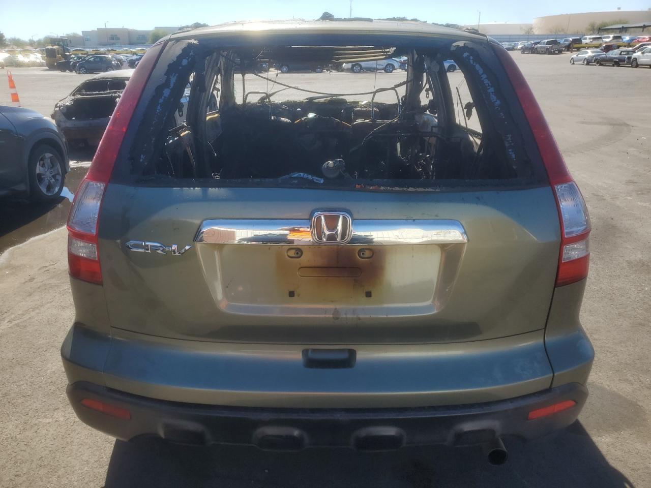 2007 Honda Cr-v Ex Зеленый vin: JHLRE485X7C094397
