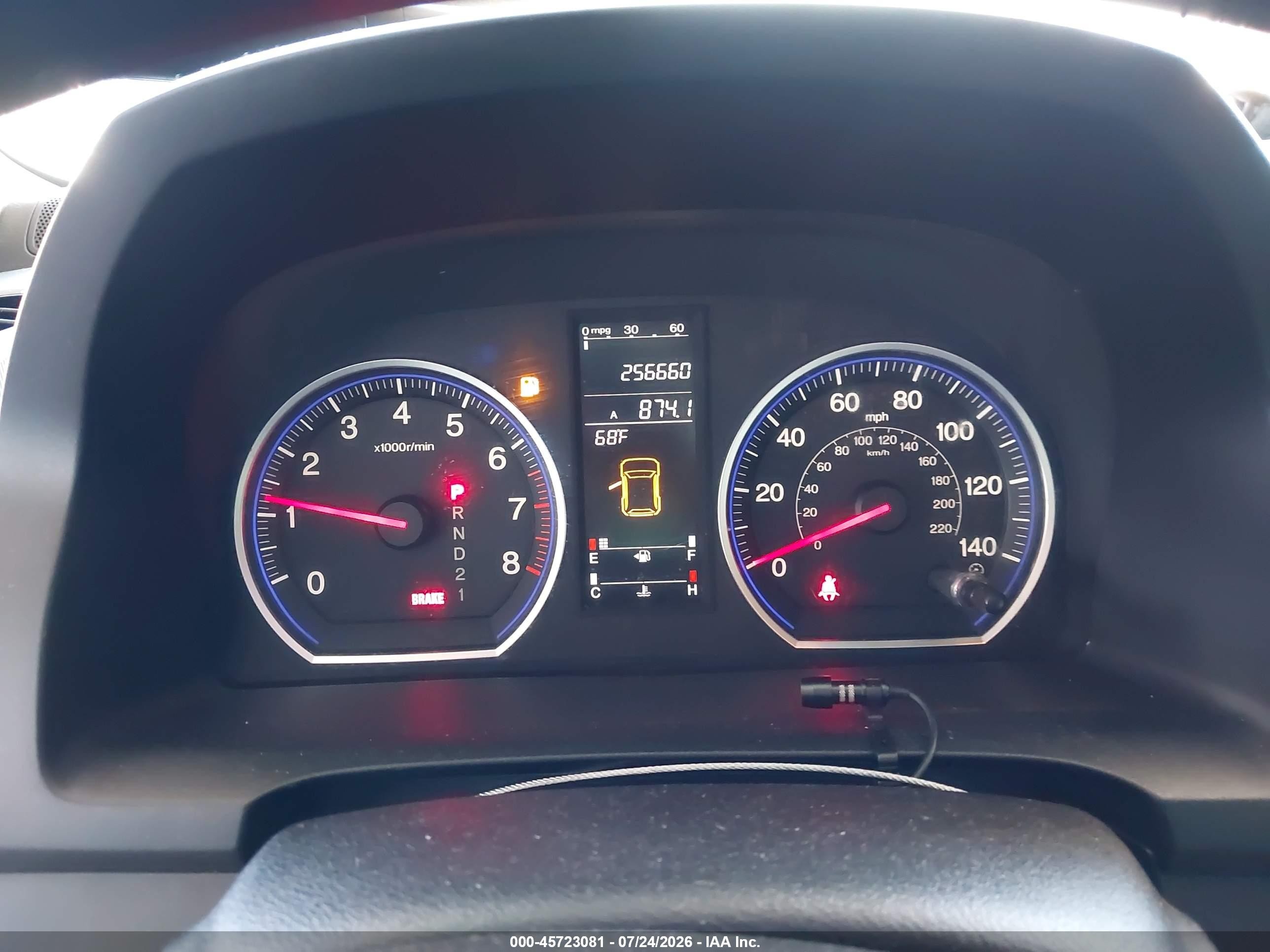 2007 Honda Cr-v Ex Black vin: JHLRE485X7C100568