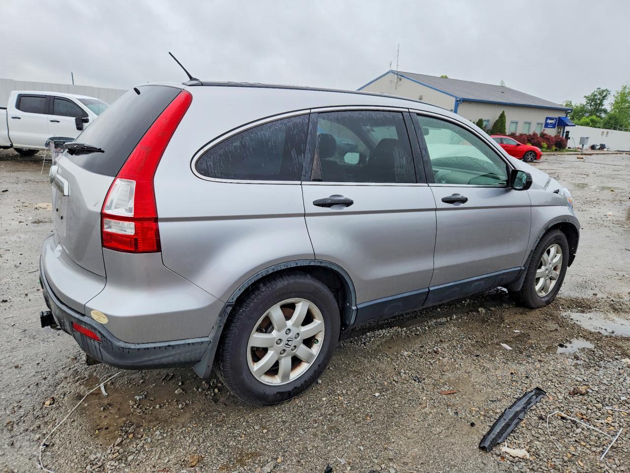 2008 Honda Cr-v Ex Silver vin: JHLRE485X8C006269