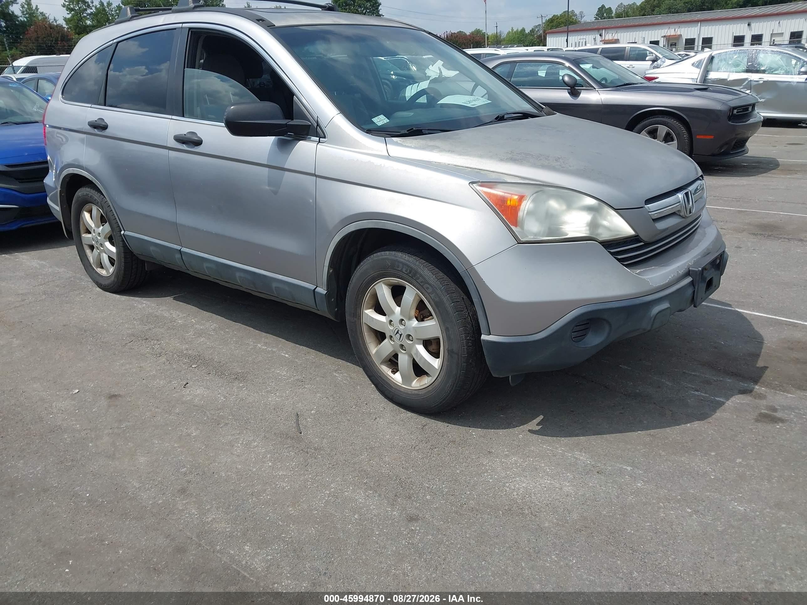 2008 Honda Cr-v Ex Silver vin: JHLRE485X8C013108