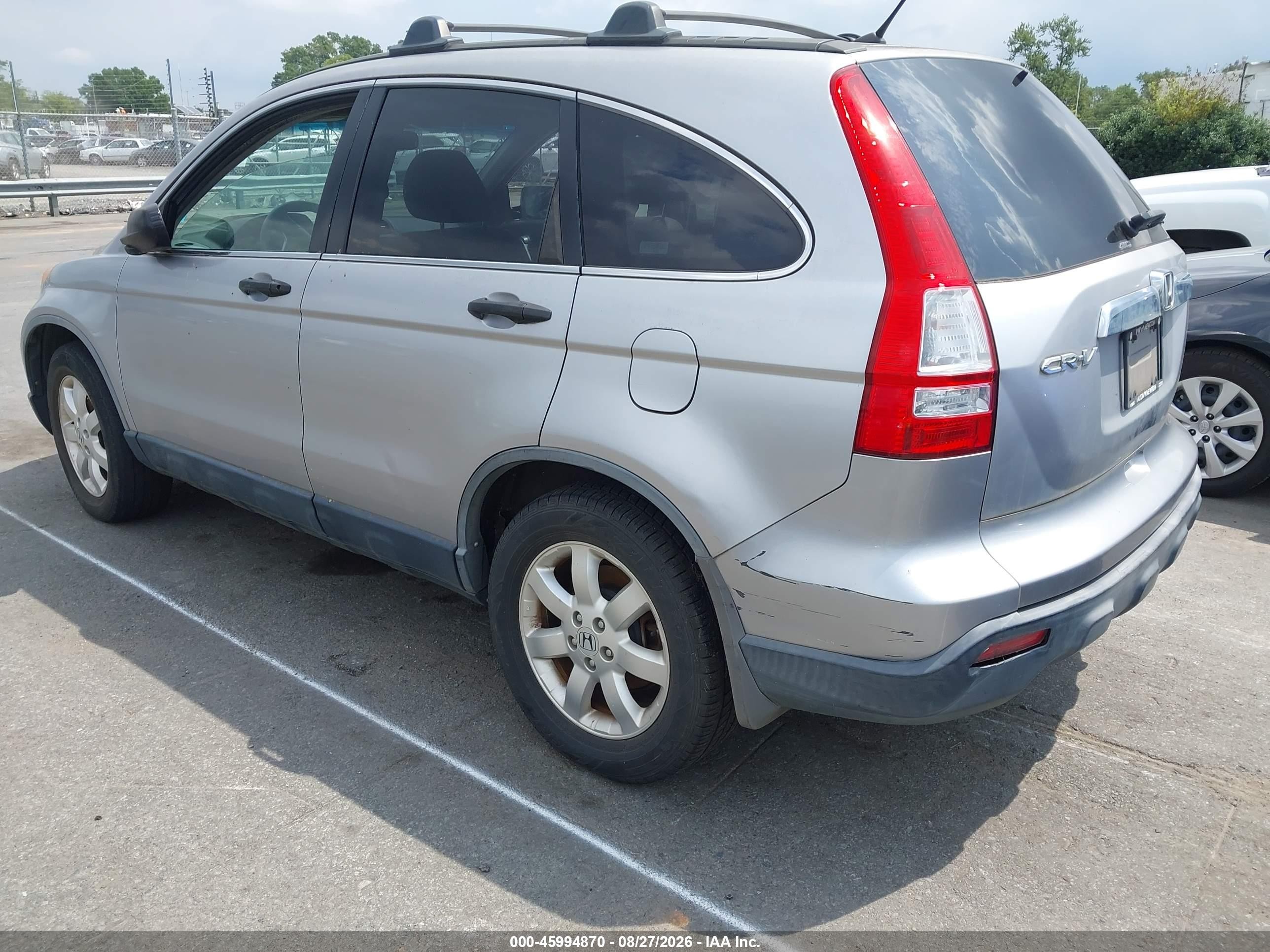 2008 Honda Cr-v Ex Silver vin: JHLRE485X8C013108