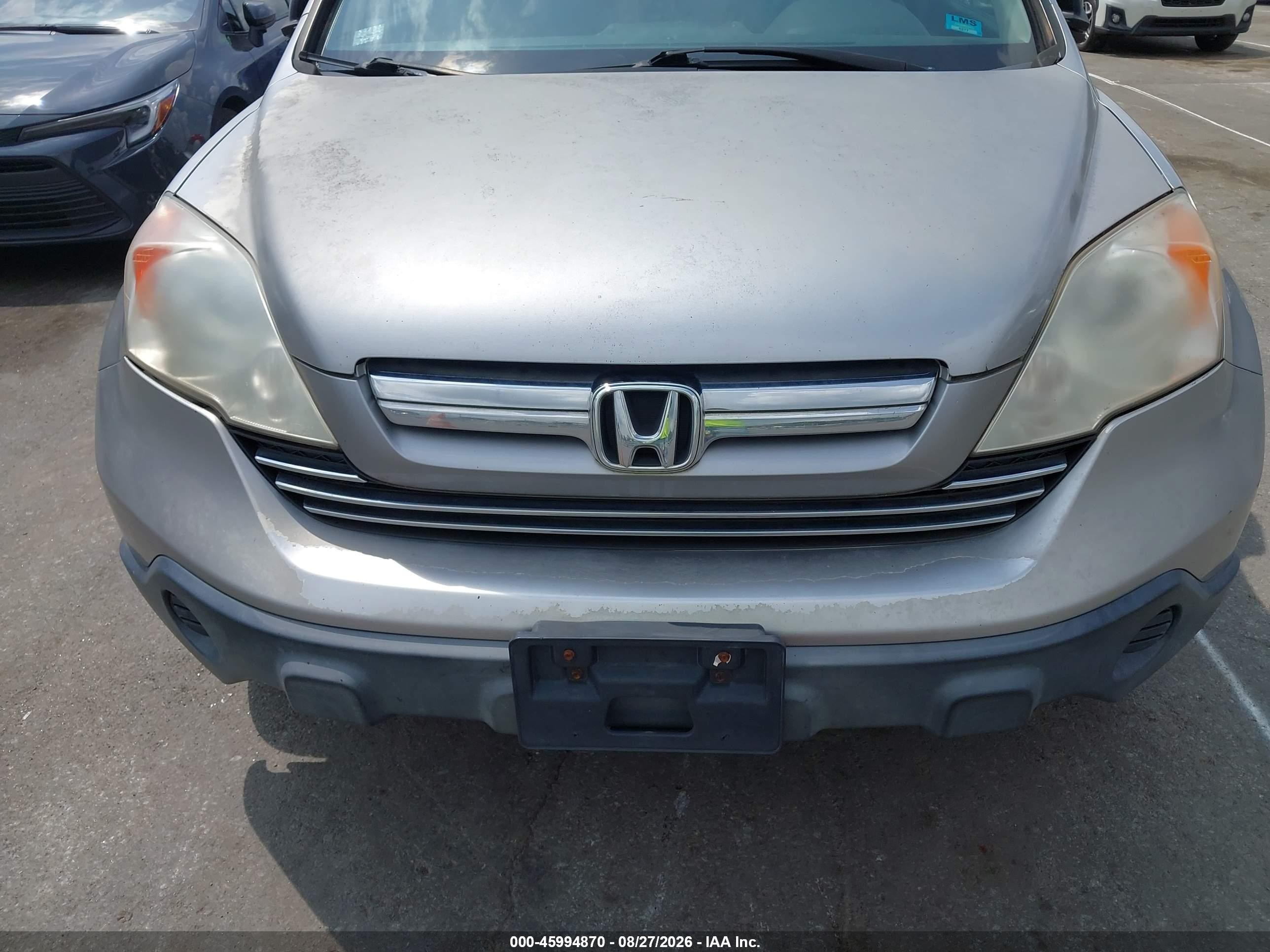 2008 Honda Cr-v Ex Silver vin: JHLRE485X8C013108