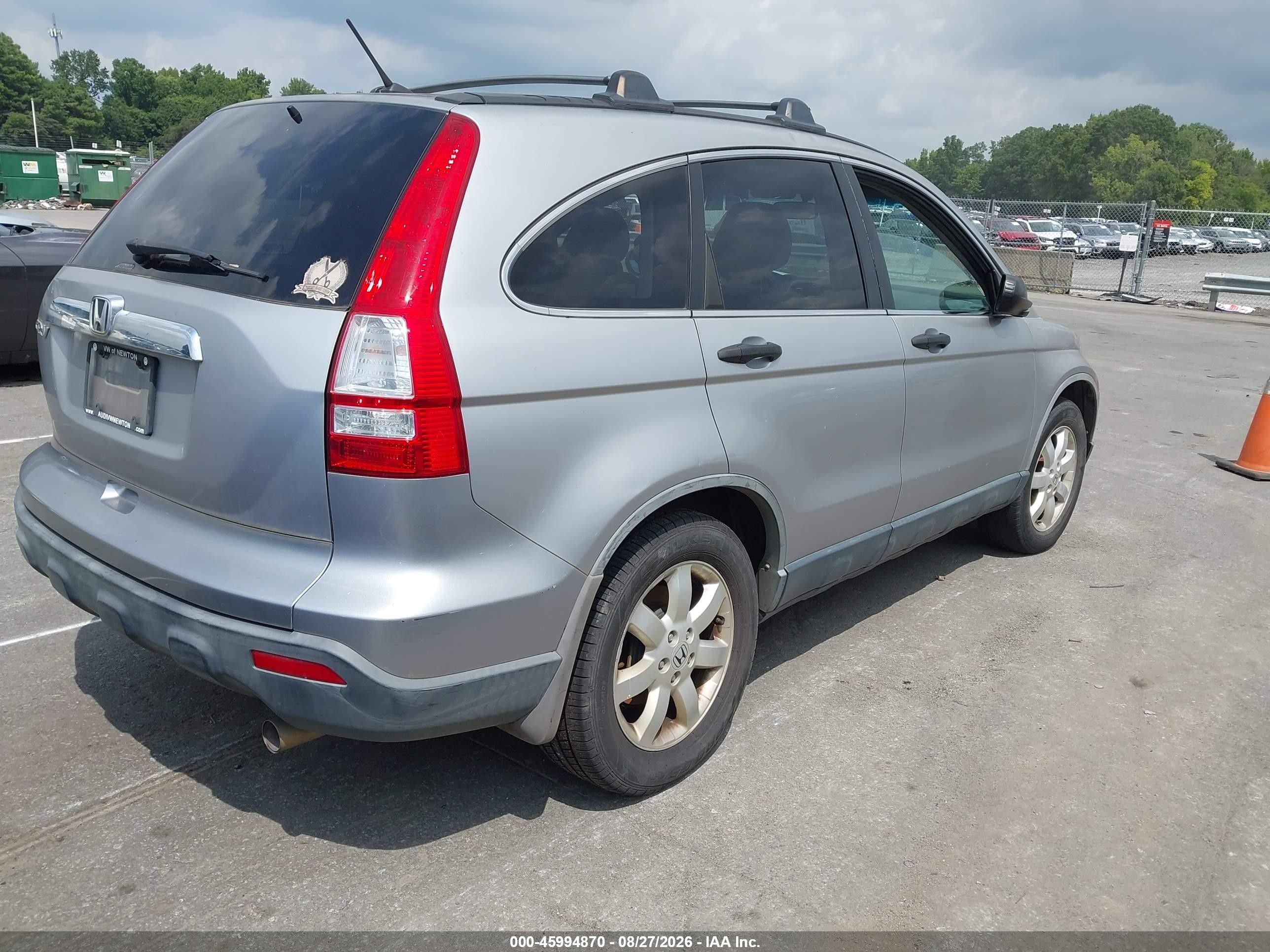 2008 Honda Cr-v Ex Silver vin: JHLRE485X8C013108