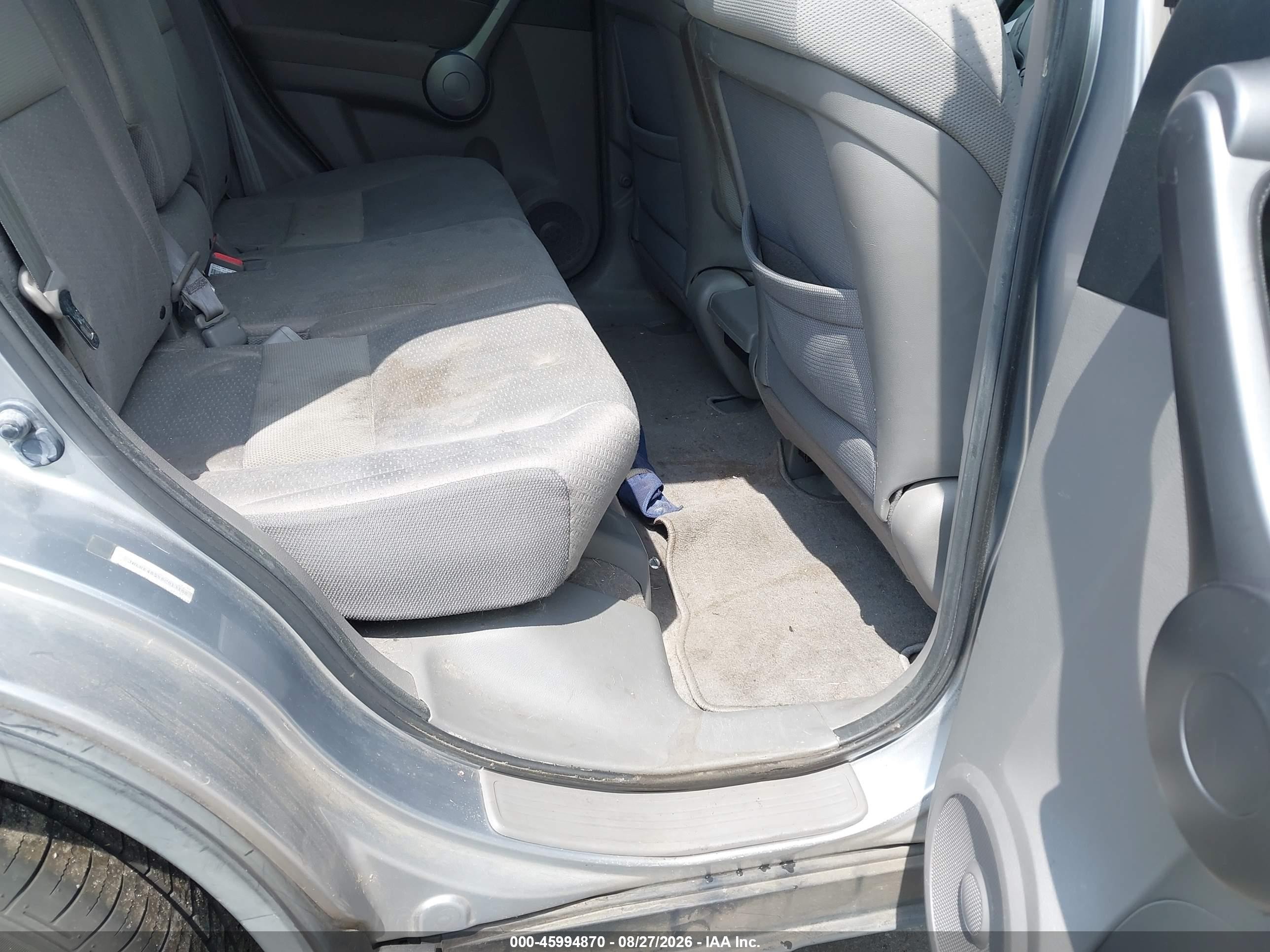 2008 Honda Cr-v Ex Silver vin: JHLRE485X8C013108