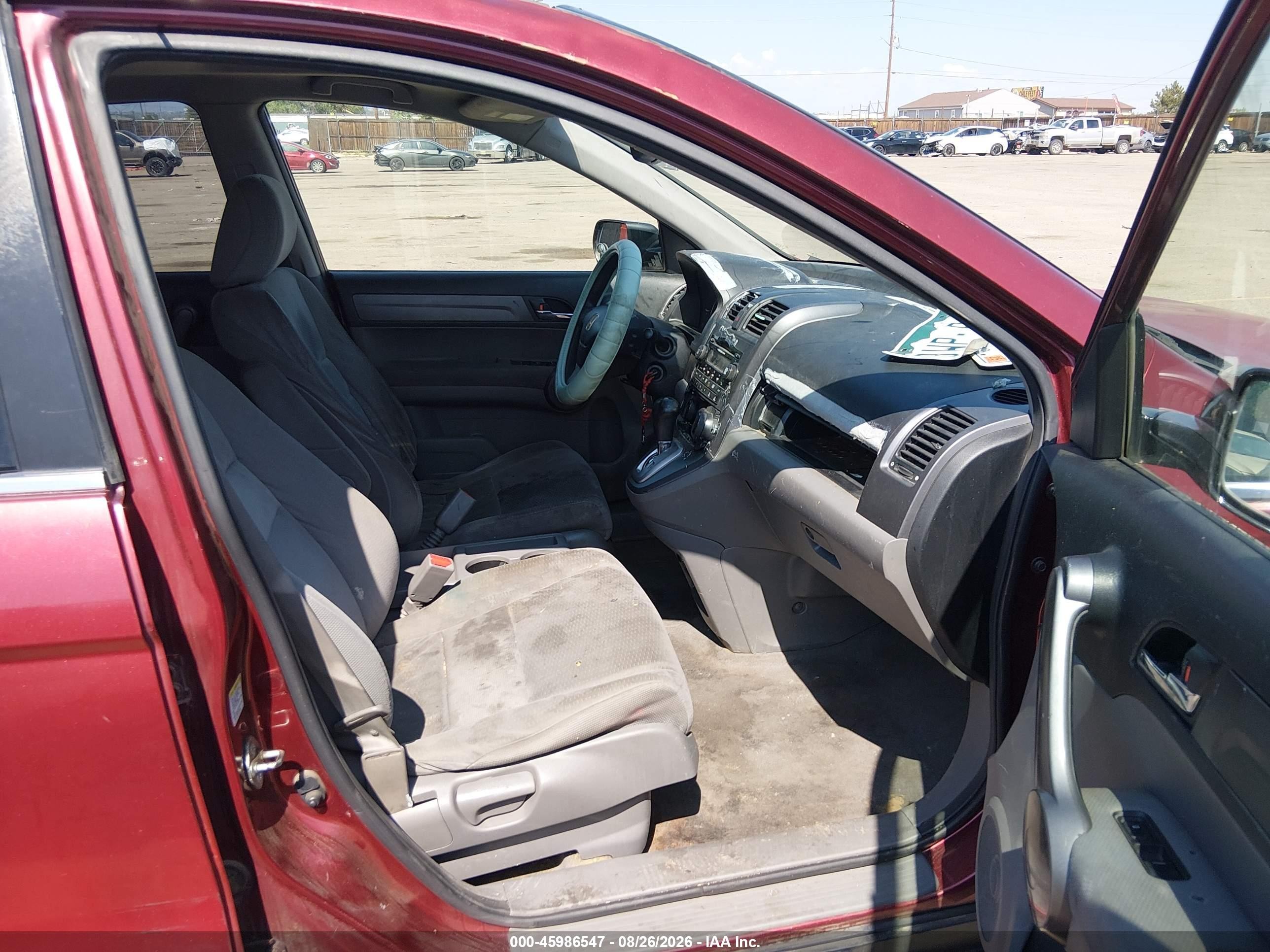 2008 Honda Cr-v Ex Красный vin: JHLRE485X8C059022