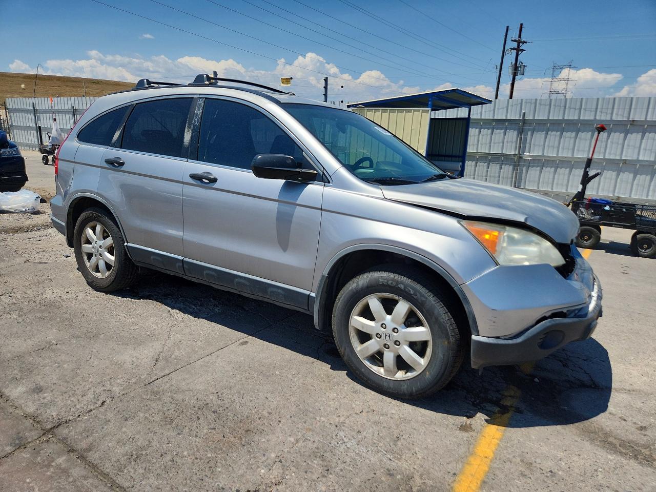 2008 Honda Cr-v Ex Silver vin: JHLRE485X8C066830
