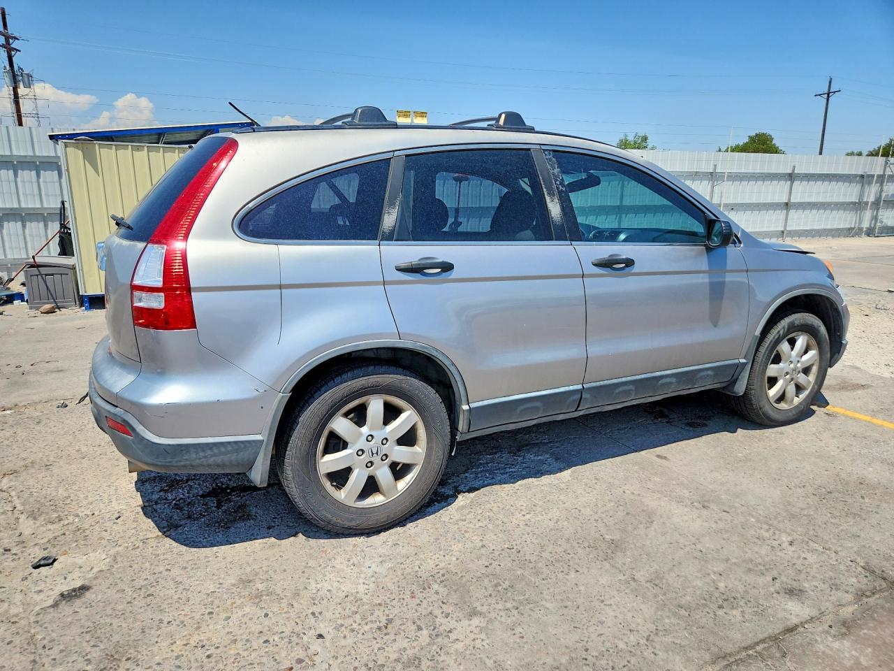 2008 Honda Cr-v Ex Silver vin: JHLRE485X8C066830