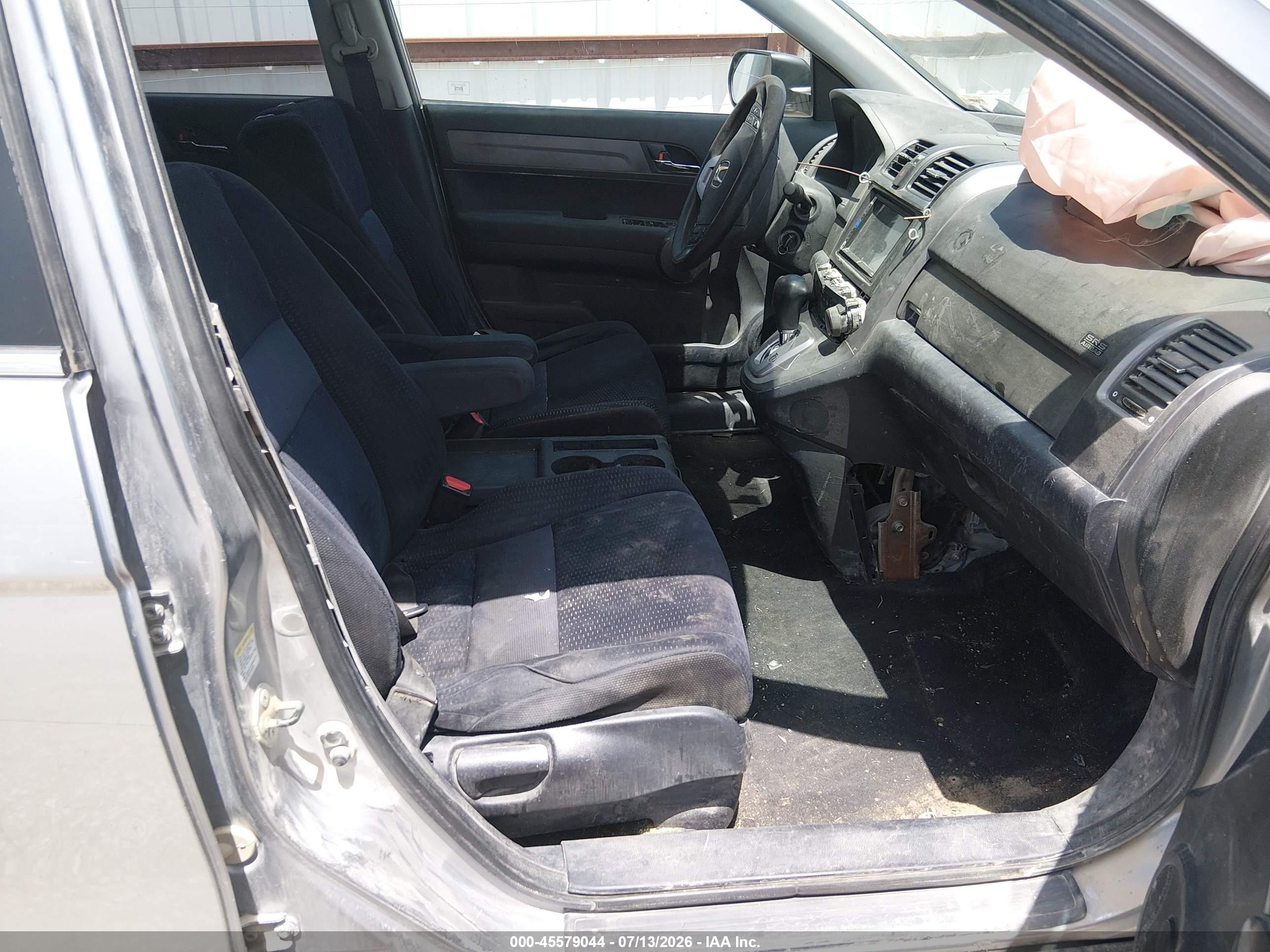 2008 Honda Cr-v Ex Silver vin: JHLRE485X8C076578
