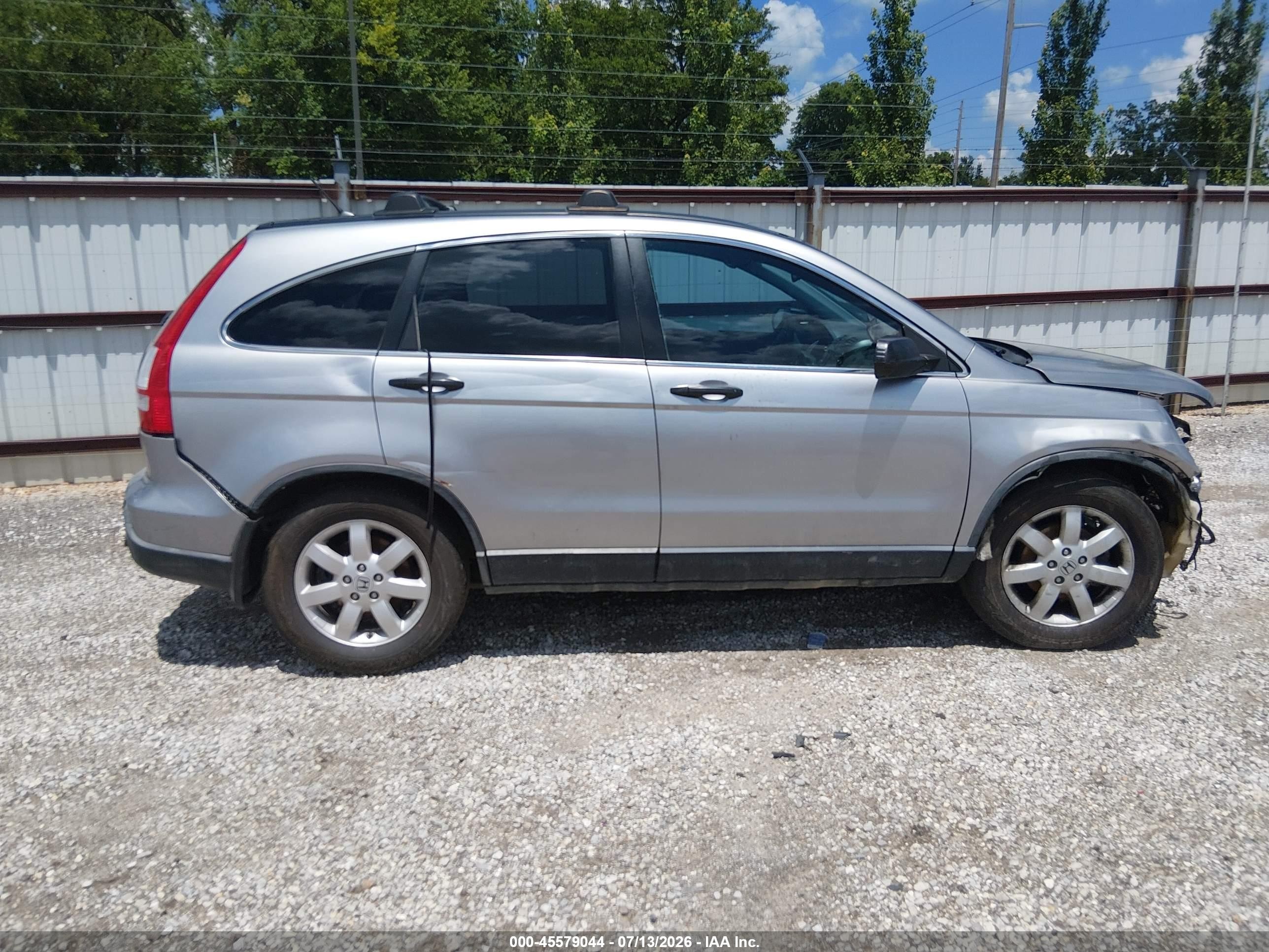 2008 Honda Cr-v Ex Silver vin: JHLRE485X8C076578