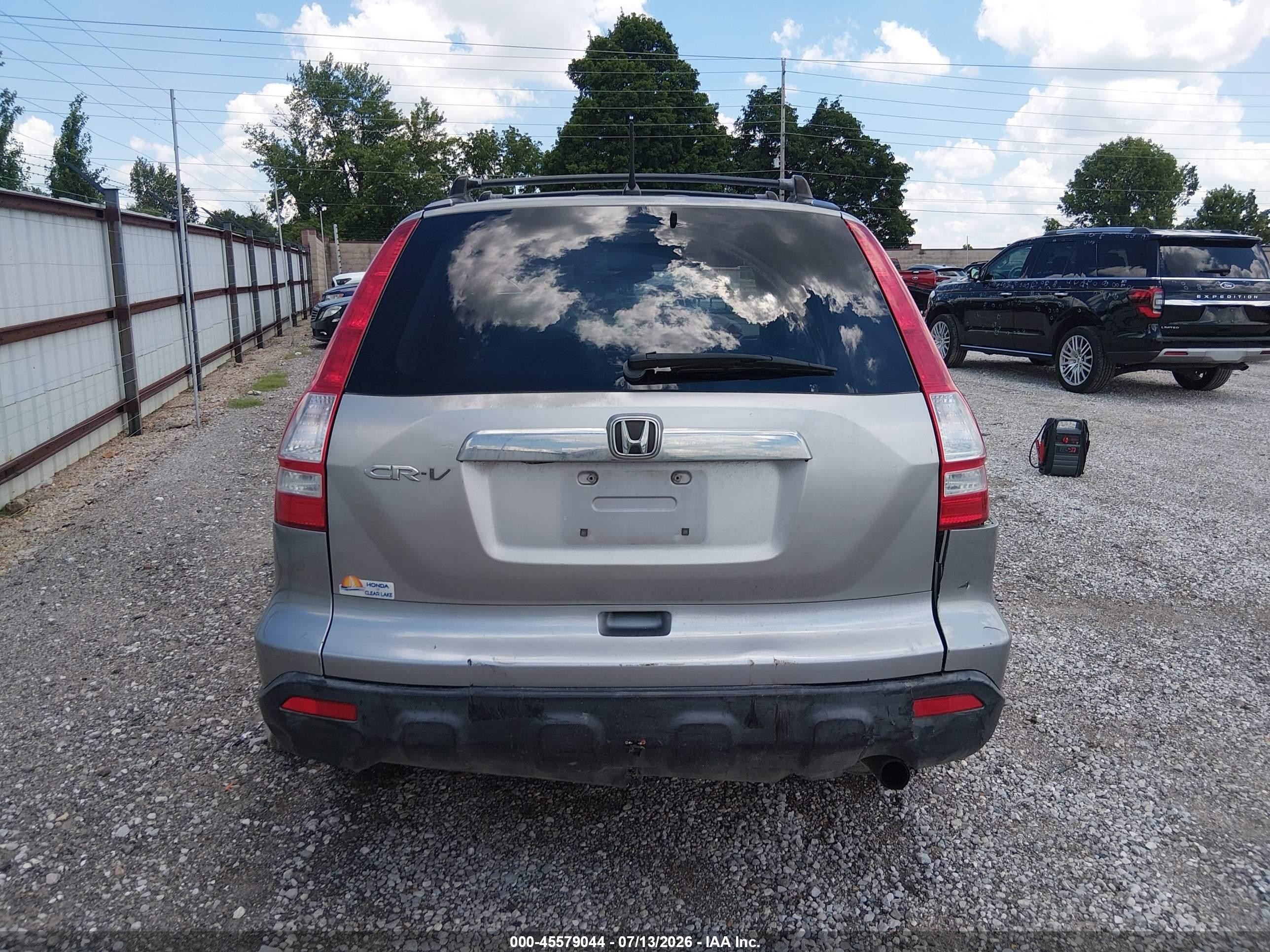 2008 Honda Cr-v Ex Silver vin: JHLRE485X8C076578