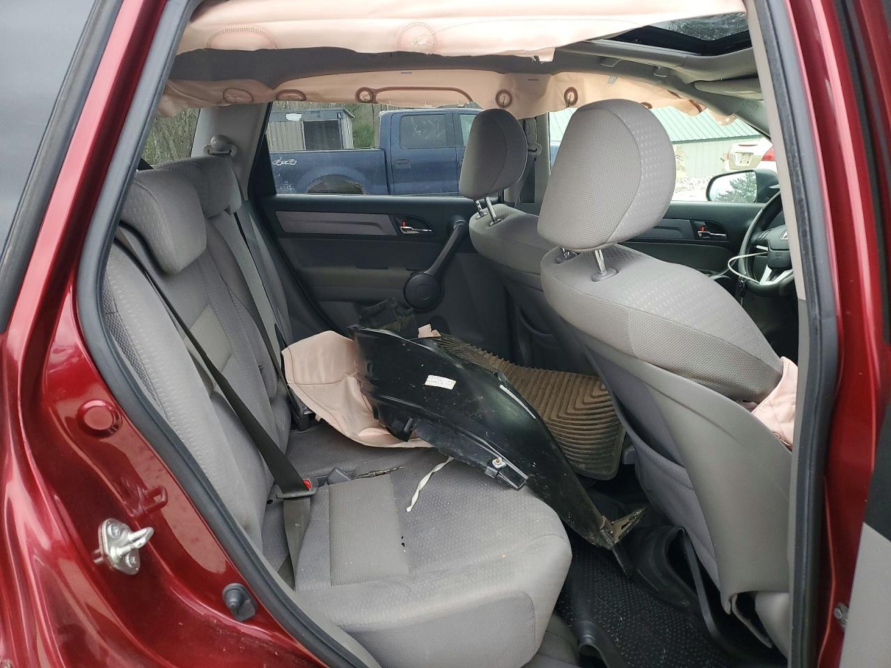 2009 Honda Cr-v Ex Red vin: JHLRE485X9C017645