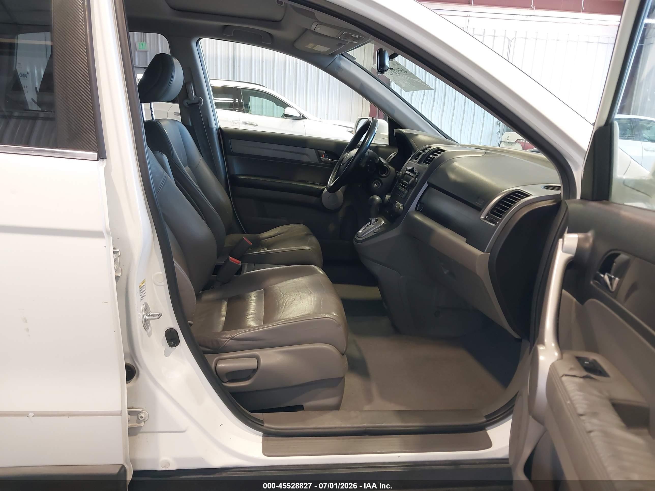 2007 Honda Cr-v Ex-l White vin: JHLRE48707C008225
