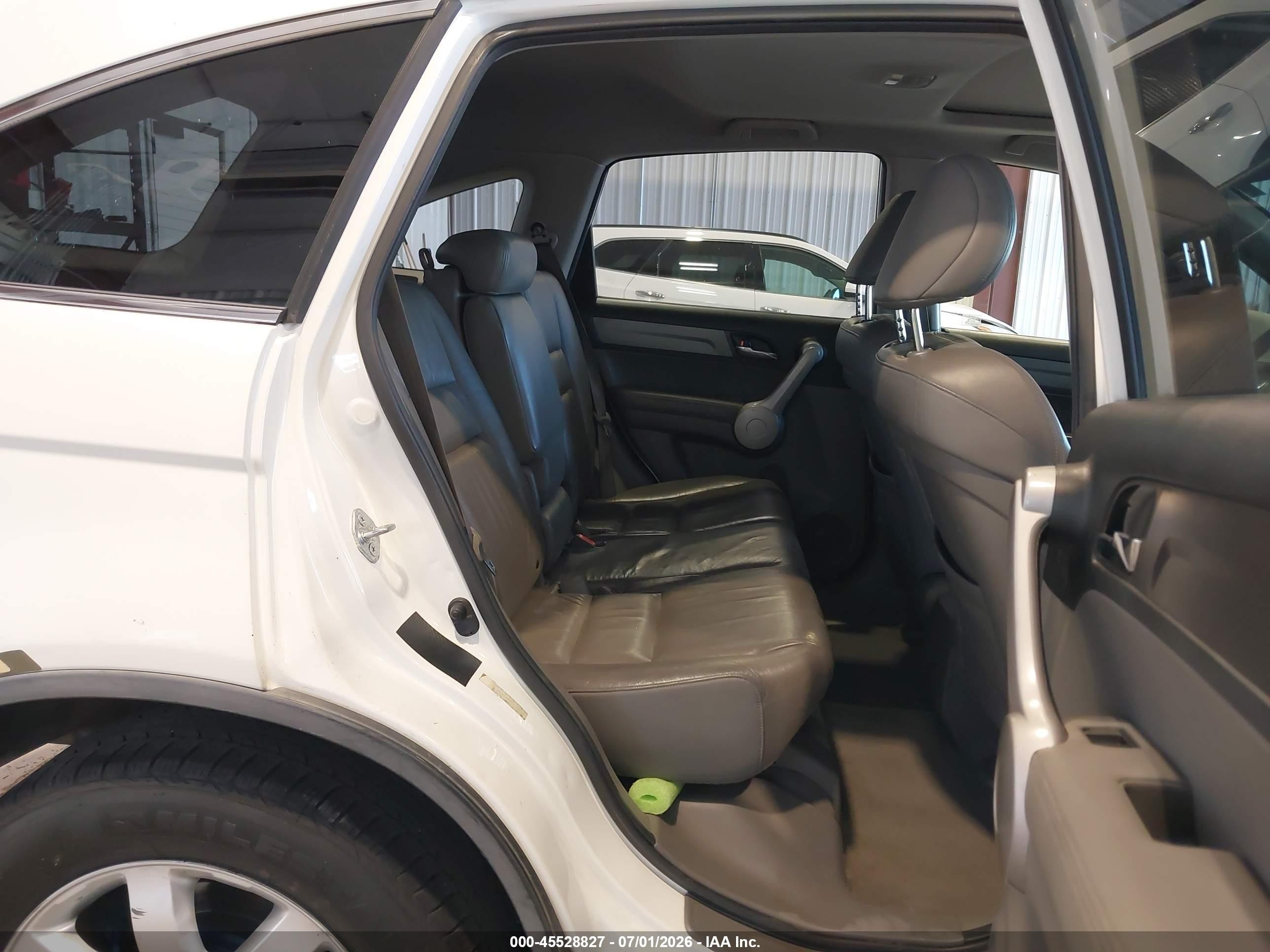 2007 Honda Cr-v Ex-l White vin: JHLRE48707C008225