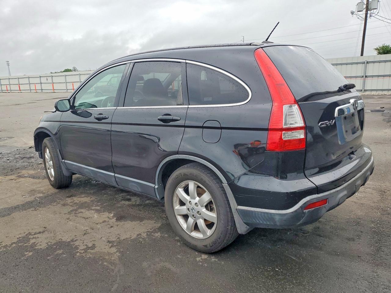 2007 Honda Cr-v Exl Black vin: JHLRE48707C021296