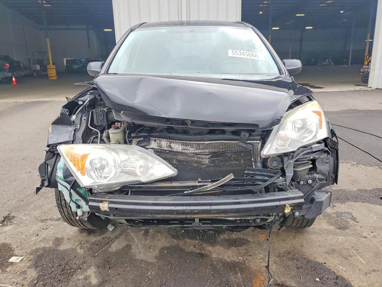 2007 Honda Cr-v Exl Black vin: JHLRE48707C021296