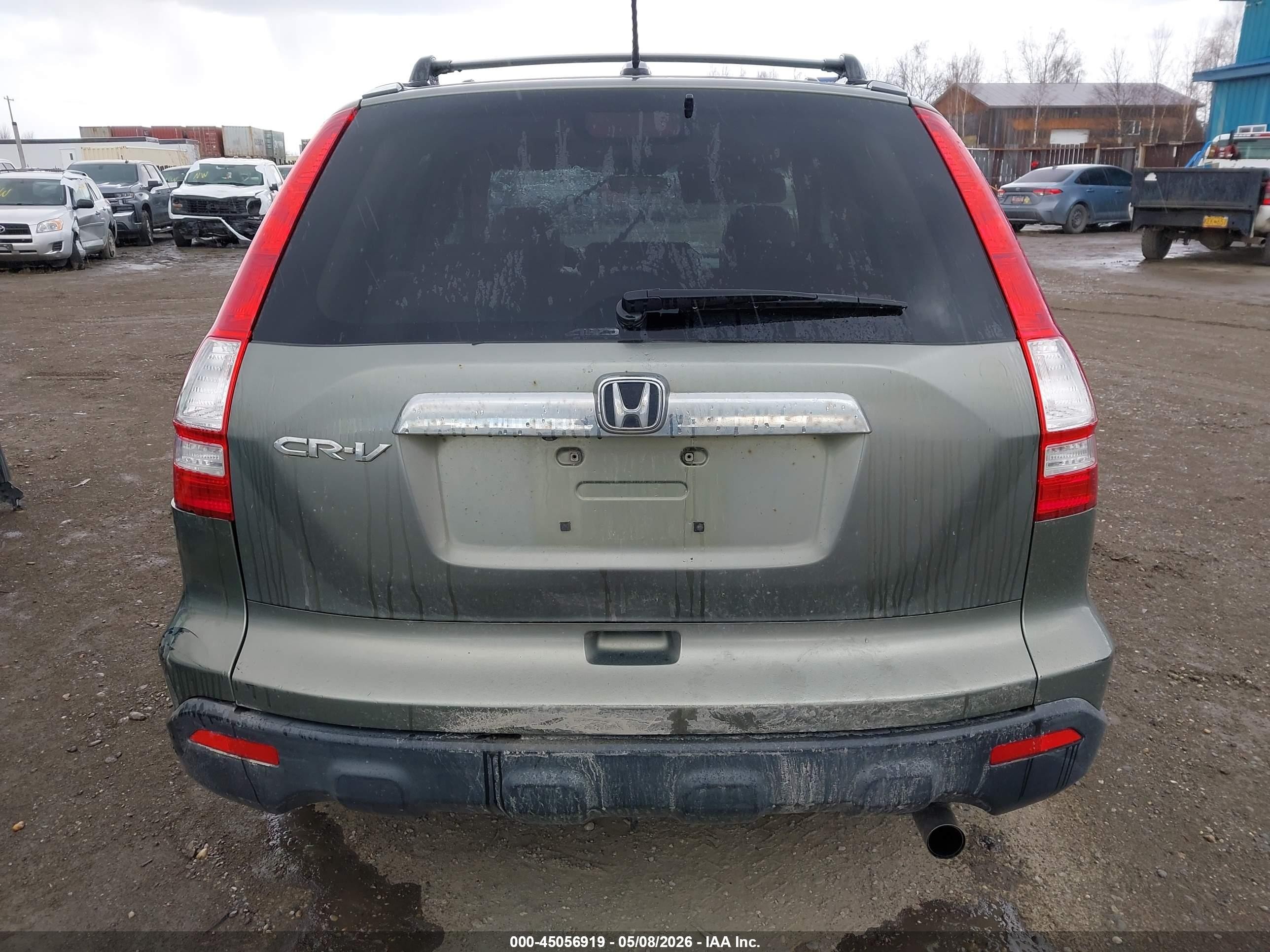 2007 Honda Cr-v Ex-l Зеленый vin: JHLRE48707C046697