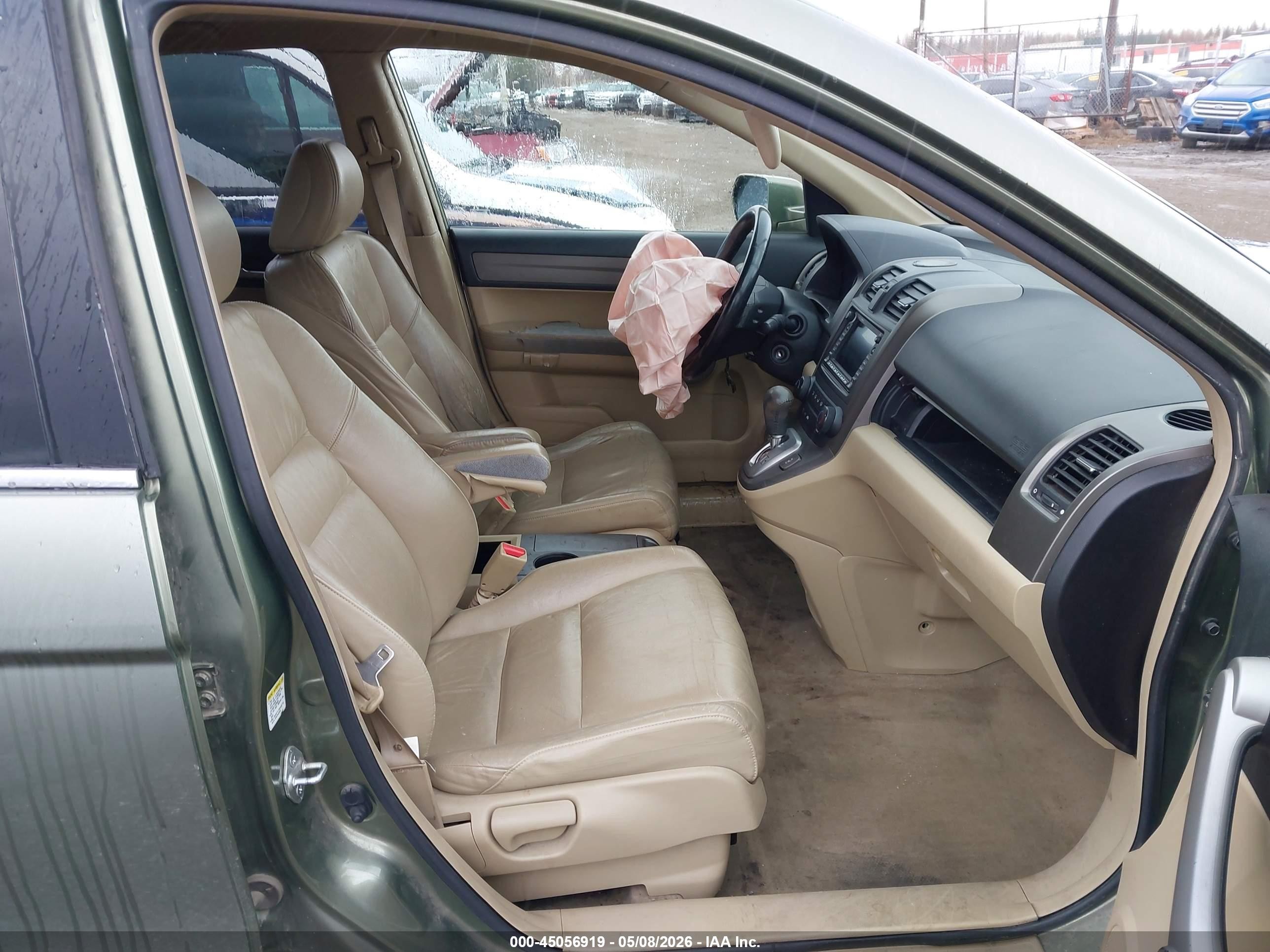 2007 Honda Cr-v Ex-l Зеленый vin: JHLRE48707C046697