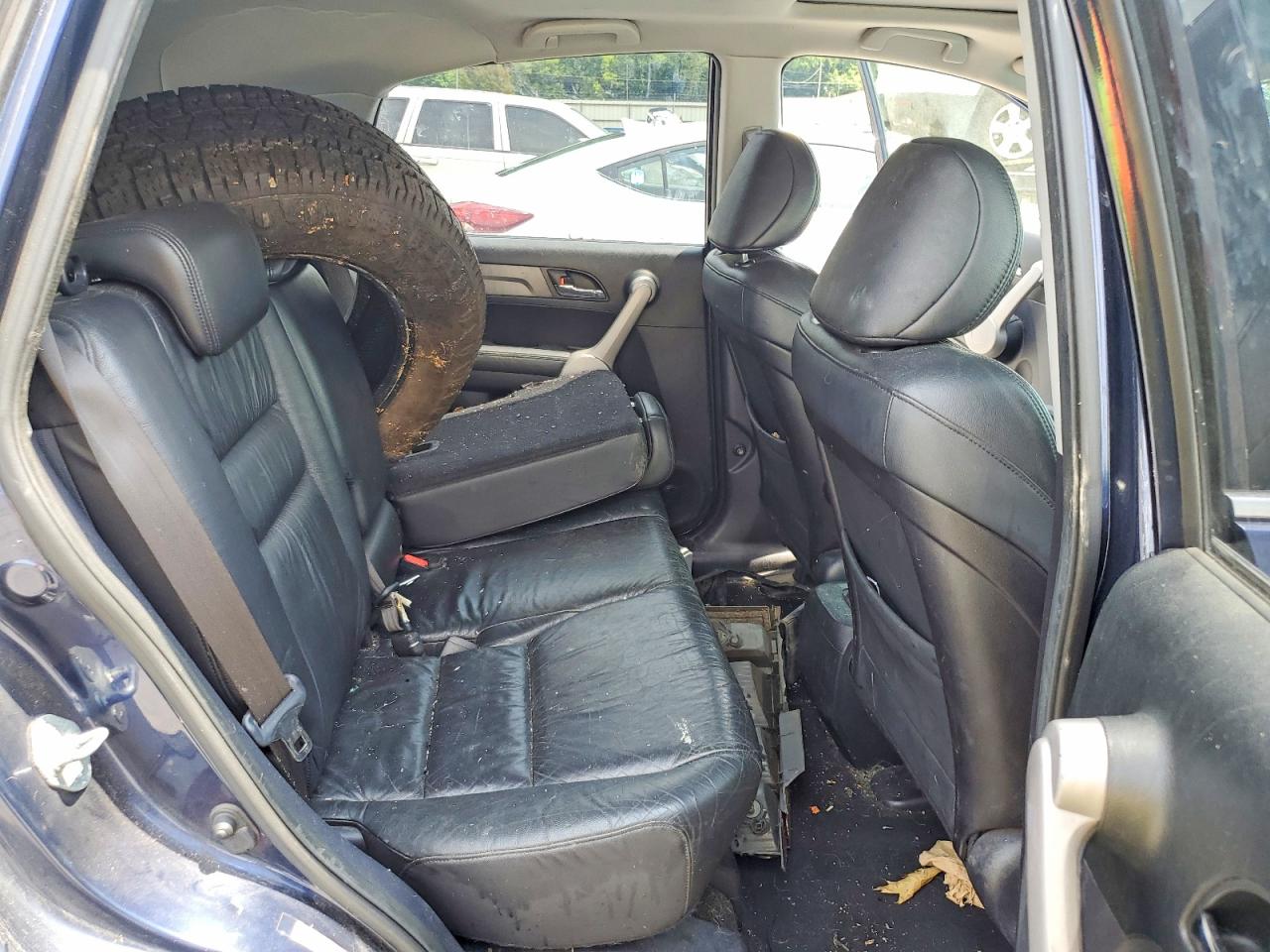 2007 Honda Cr-v Exl Синий vin: JHLRE48707C052712