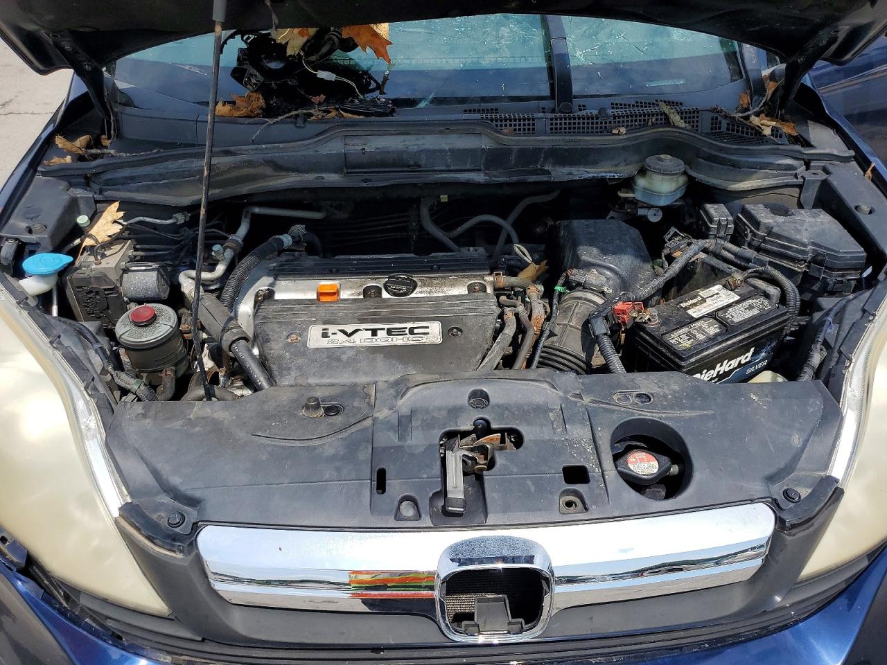 2007 Honda Cr-v Exl Синий vin: JHLRE48707C052712