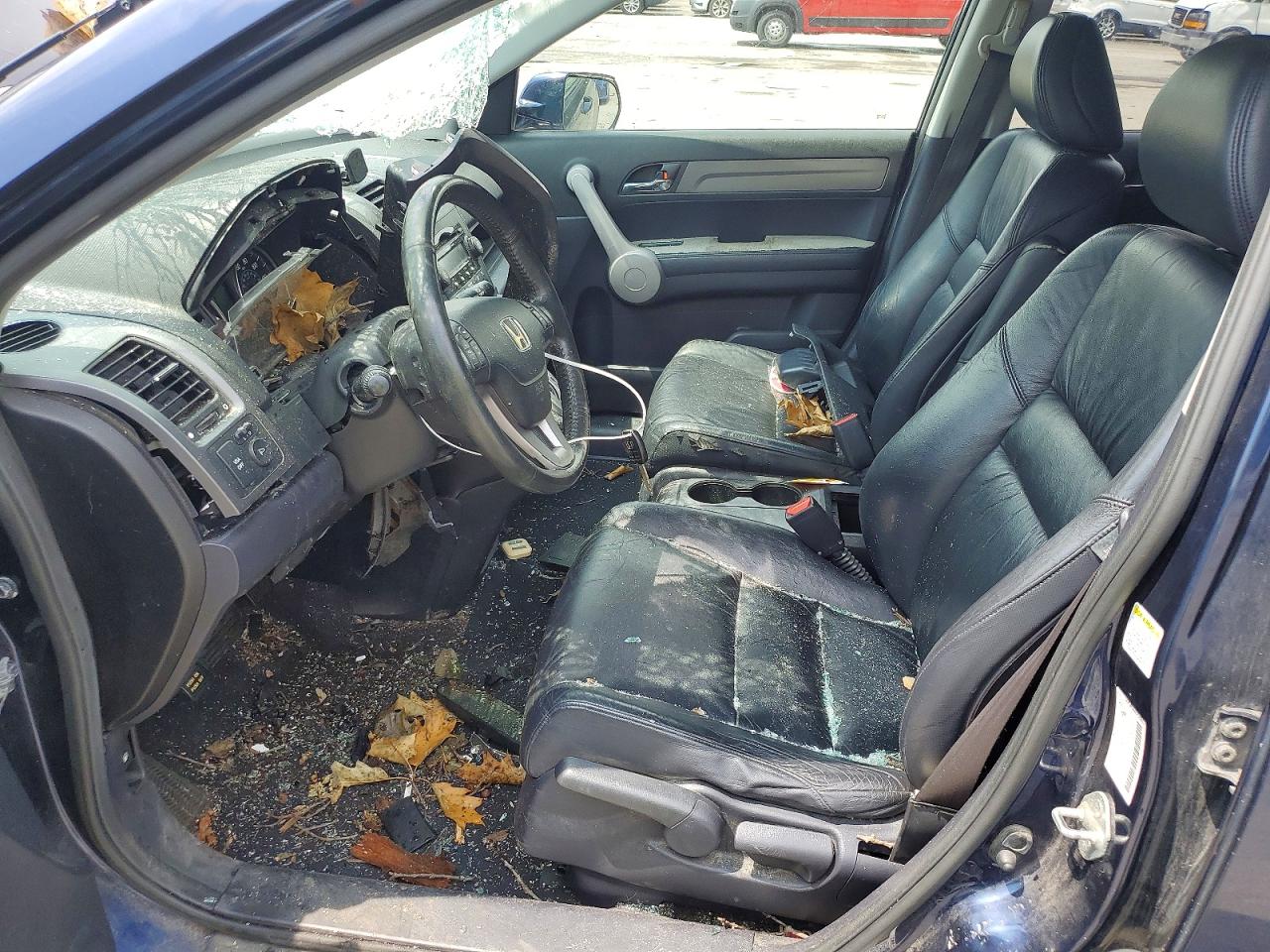 2007 Honda Cr-v Exl Синий vin: JHLRE48707C052712