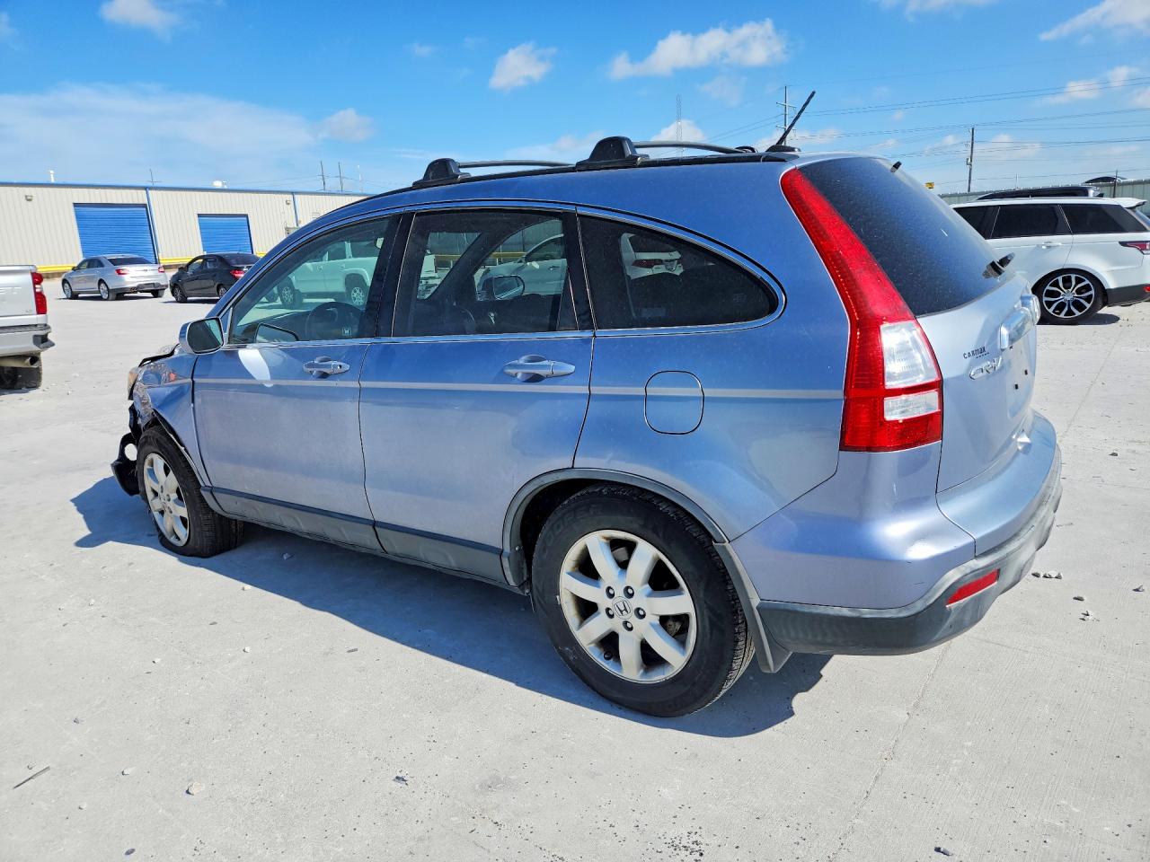 2007 Honda Cr-v Exl Blue vin: JHLRE48707C057747