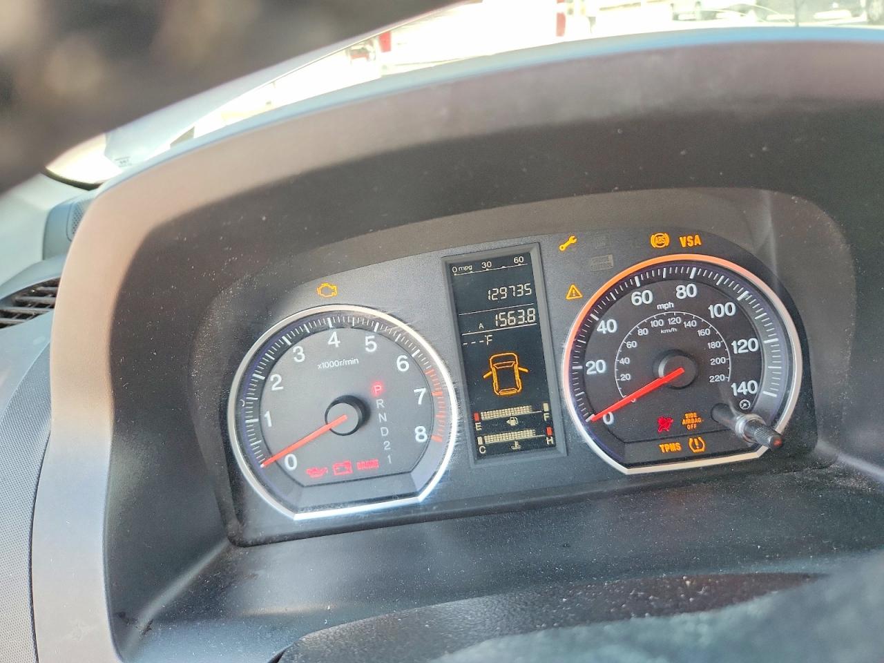 2007 Honda Cr-v Exl Blue vin: JHLRE48707C057747