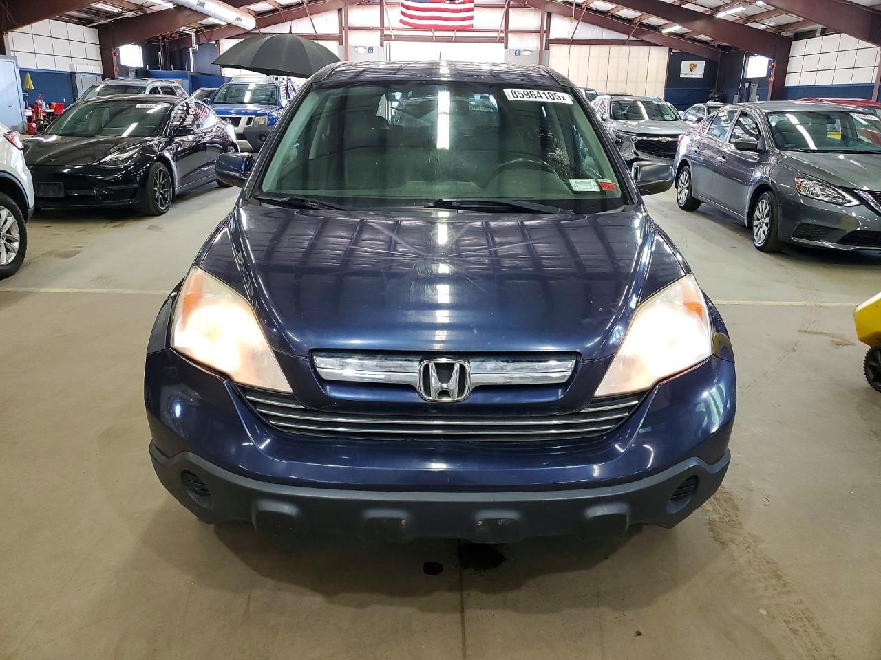 2007 Honda Cr-v Exl Blue vin: JHLRE48707C059191