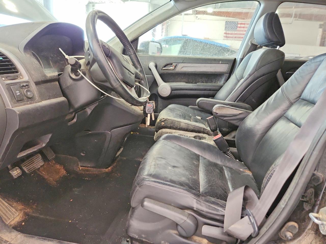 2007 Honda Cr-v Exl Black vin: JHLRE48707C074760