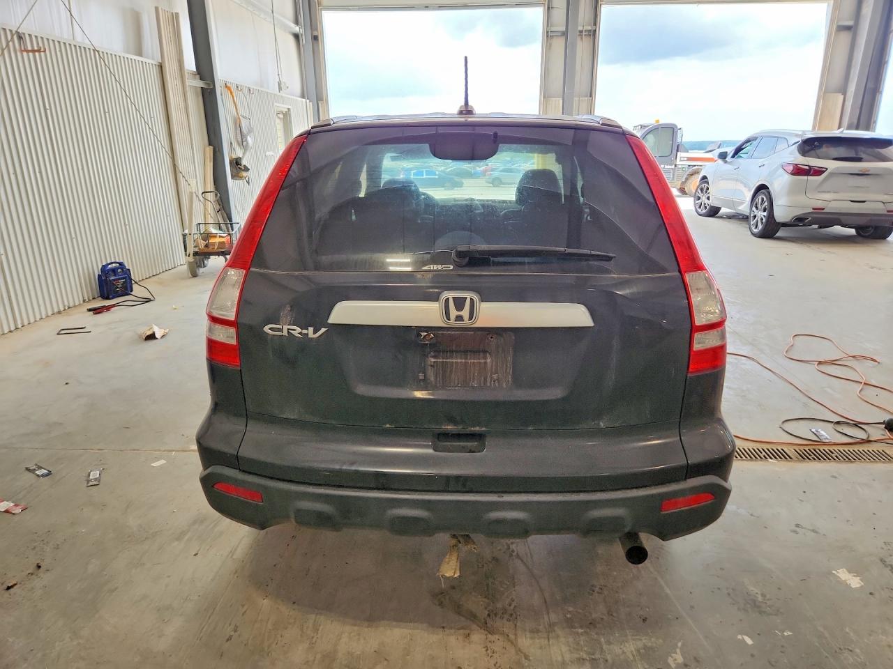 2007 Honda Cr-v Exl Black vin: JHLRE48707C074760