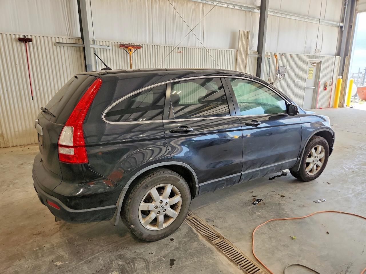 2007 Honda Cr-v Exl Black vin: JHLRE48707C074760