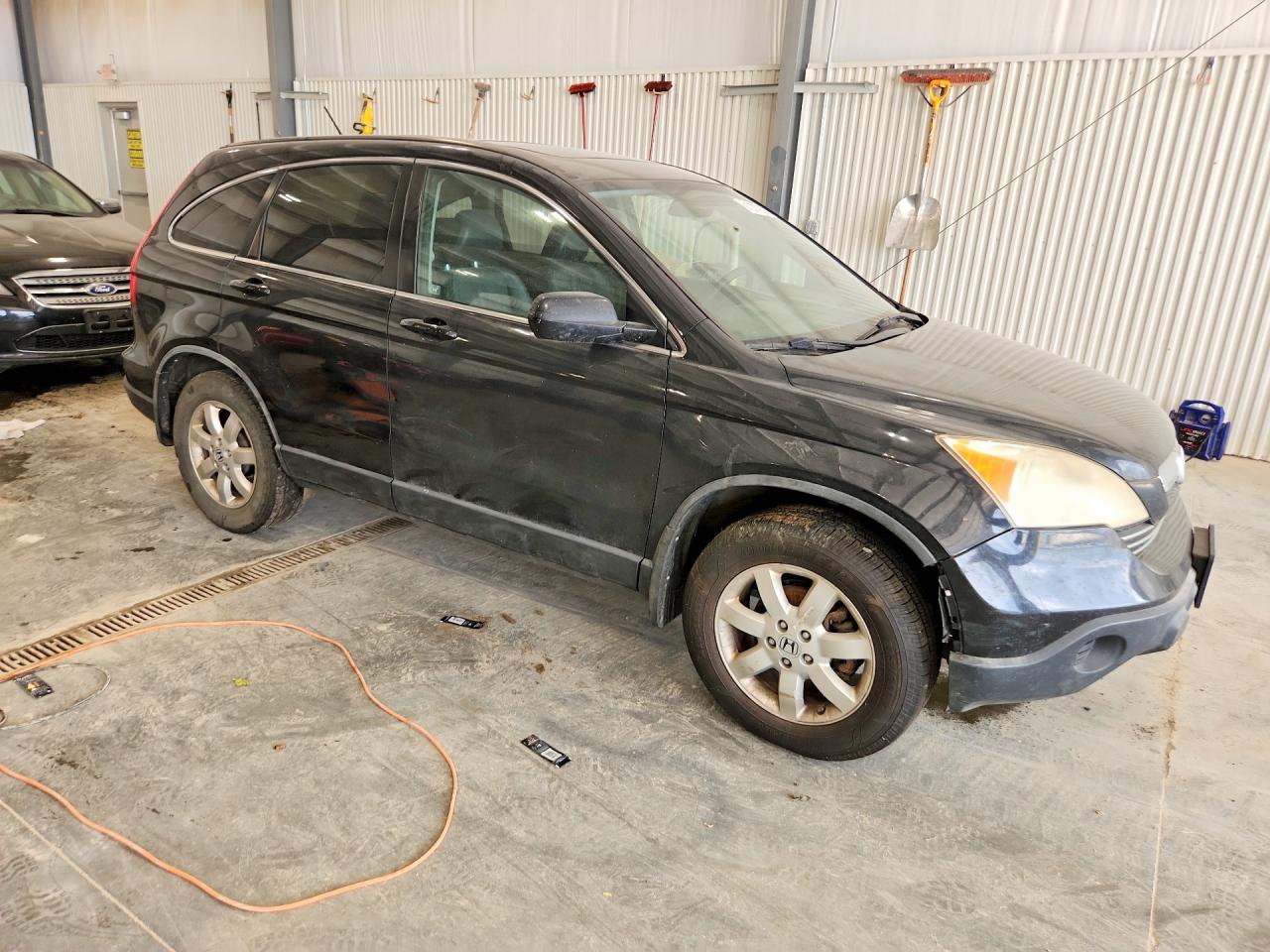2007 Honda Cr-v Exl Black vin: JHLRE48707C074760