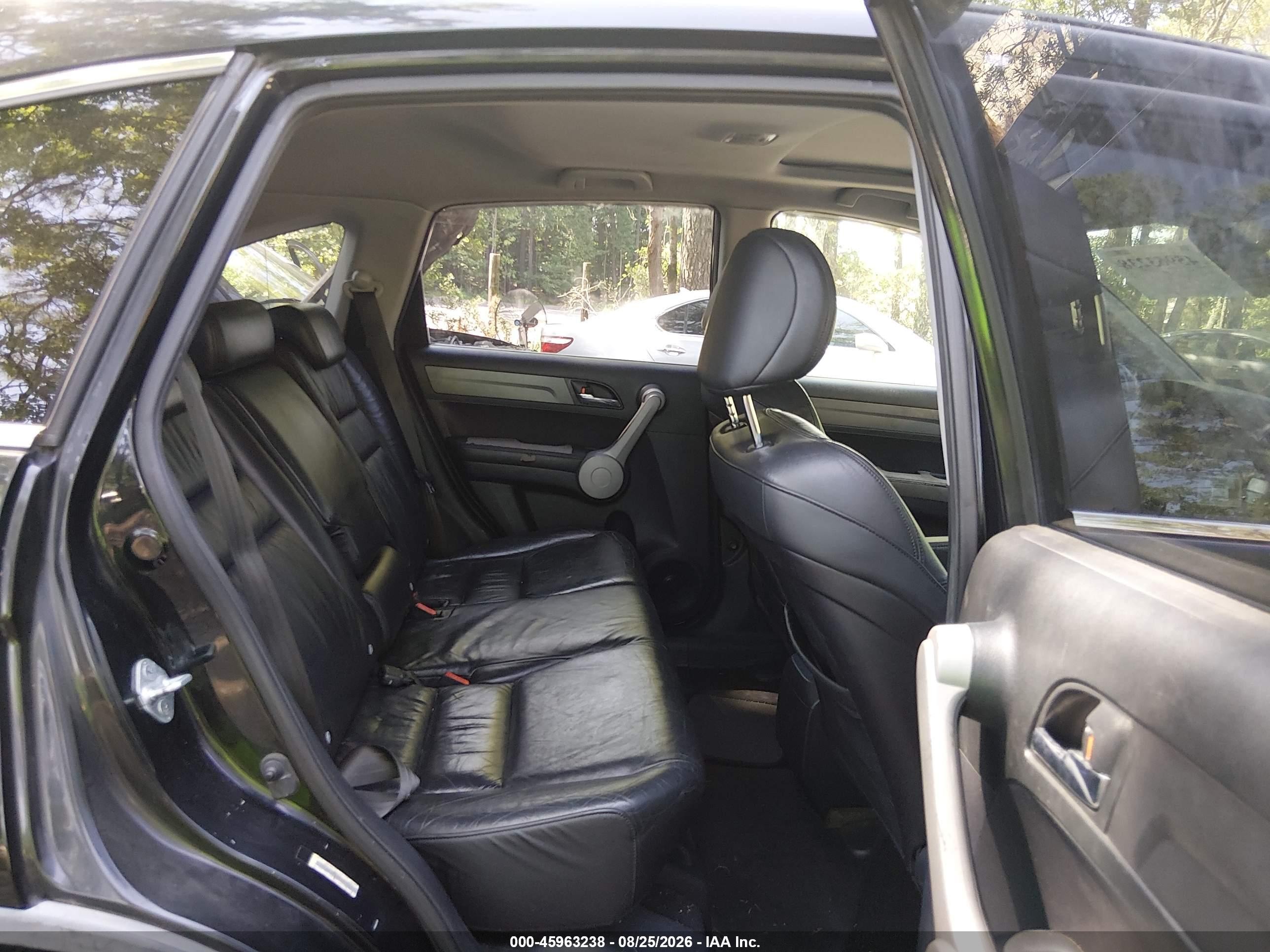 2007 Honda Cr-v Ex-l Black vin: JHLRE48707C076847