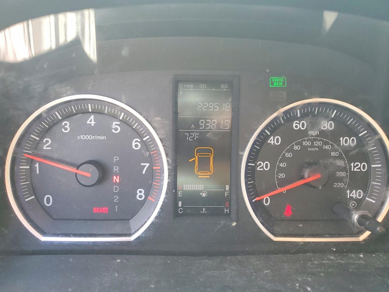 2007 Honda Cr-v Exl White vin: JHLRE48707C101133
