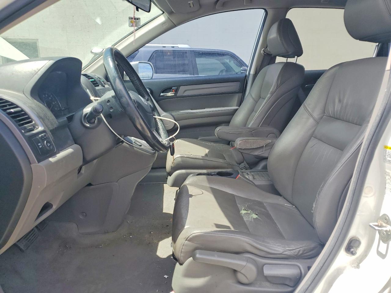 2007 Honda Cr-v Exl White vin: JHLRE48707C101133