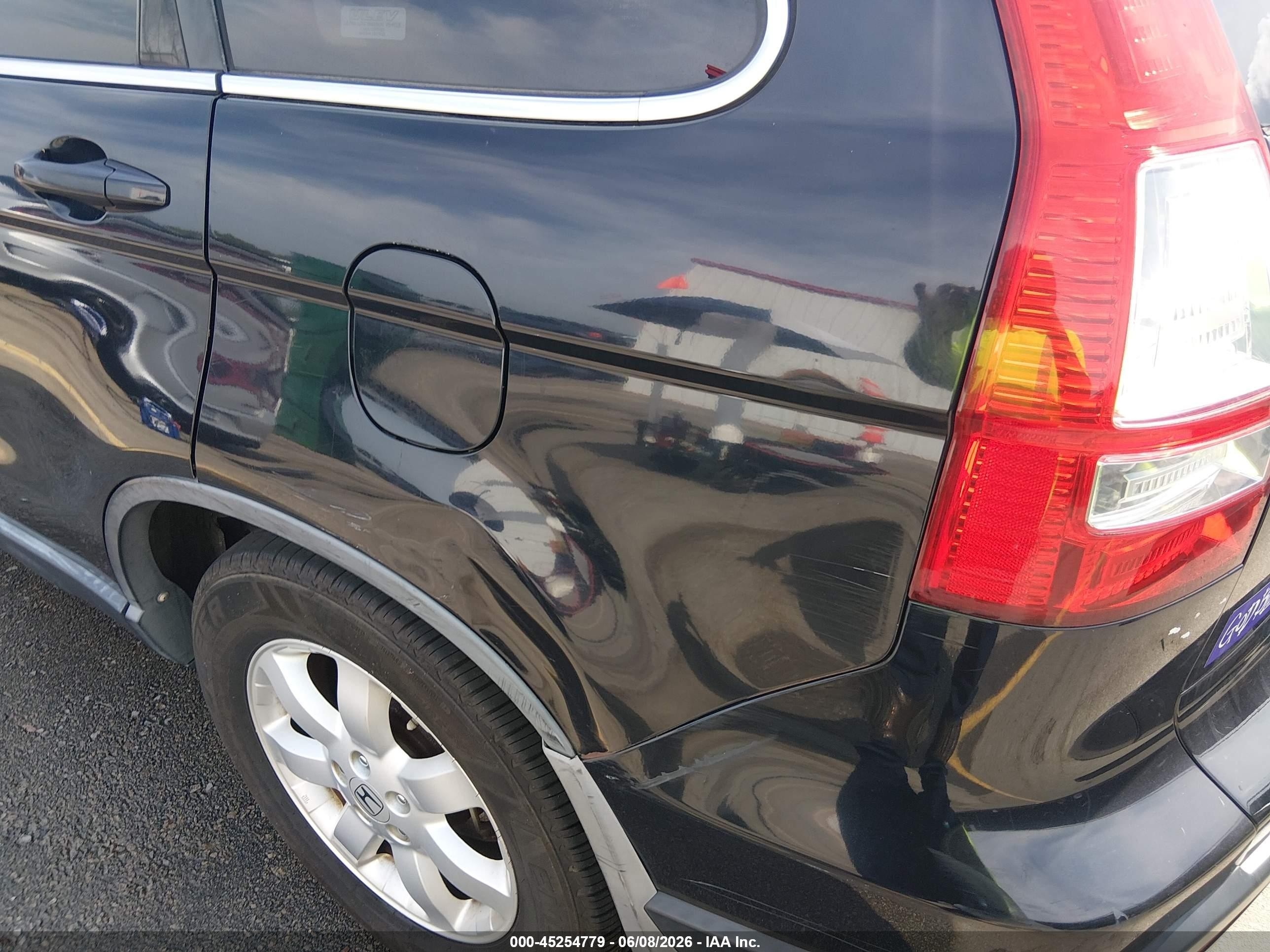2007 Honda Cr-v Ex-l Black vin: JHLRE48707C108700