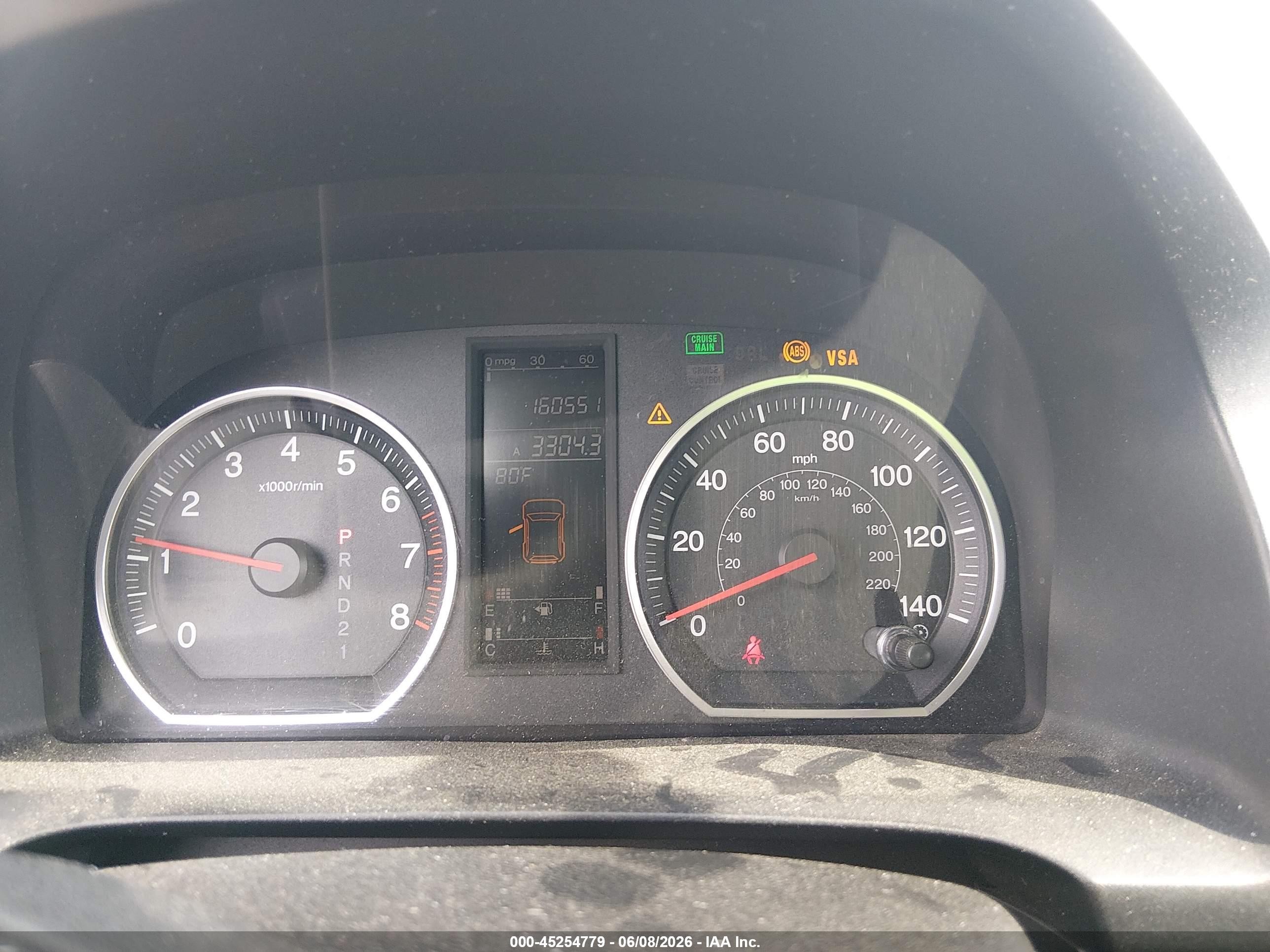 2007 Honda Cr-v Ex-l Black vin: JHLRE48707C108700