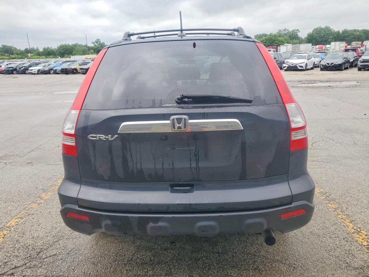 2007 Honda Cr-v Exl Black vin: JHLRE48707C121981