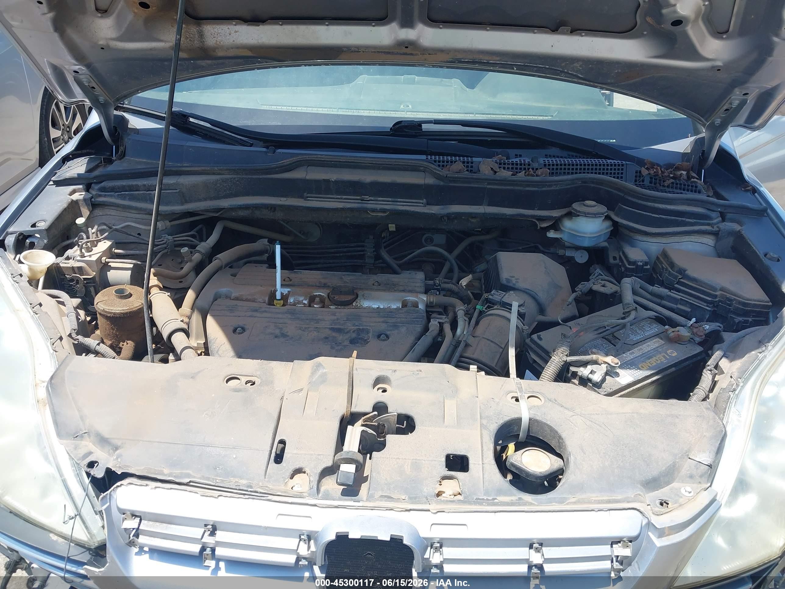 2008 Honda Cr-v Ex-l Silver vin: JHLRE48708C034034