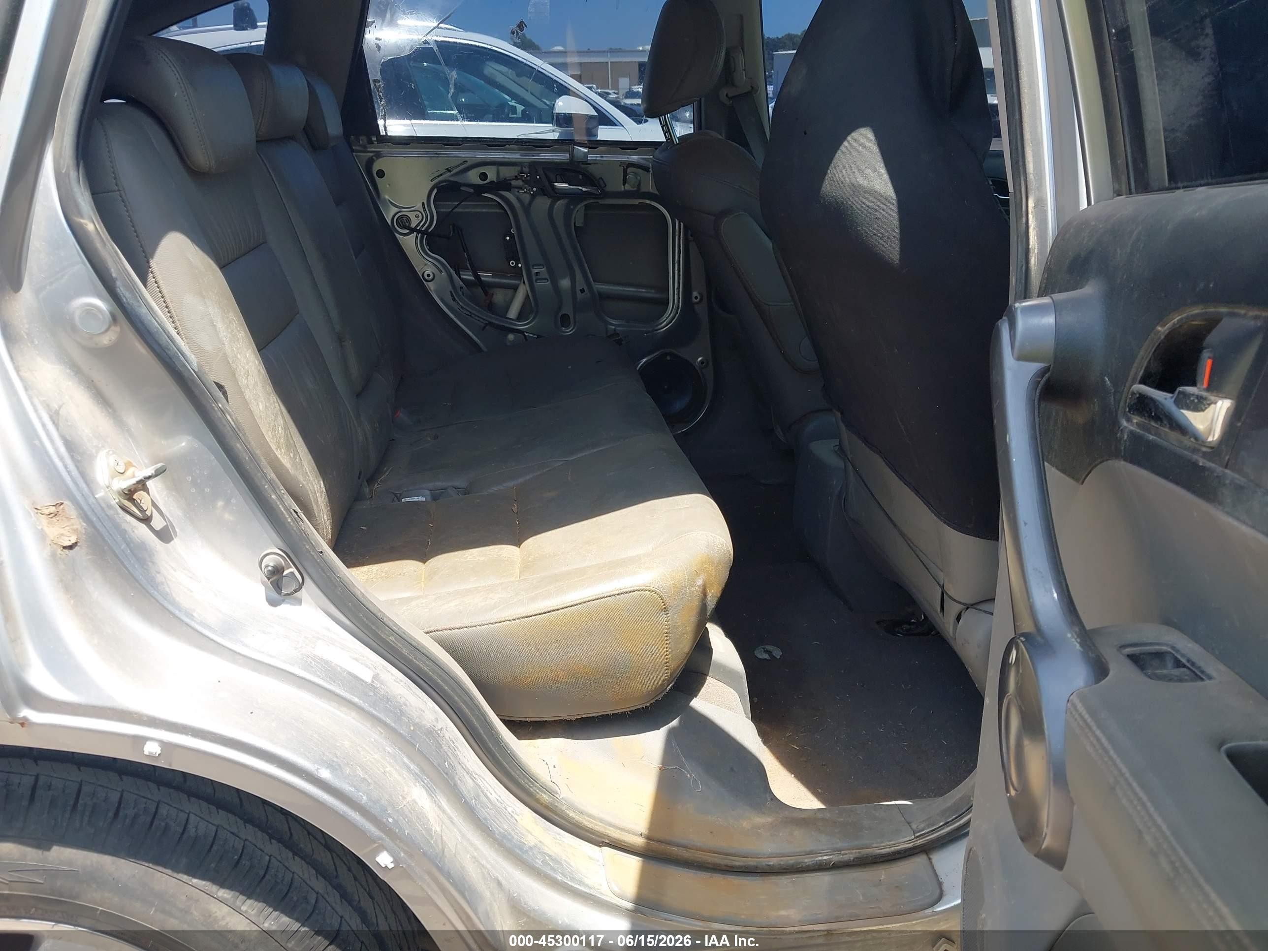 2008 Honda Cr-v Ex-l Silver vin: JHLRE48708C034034